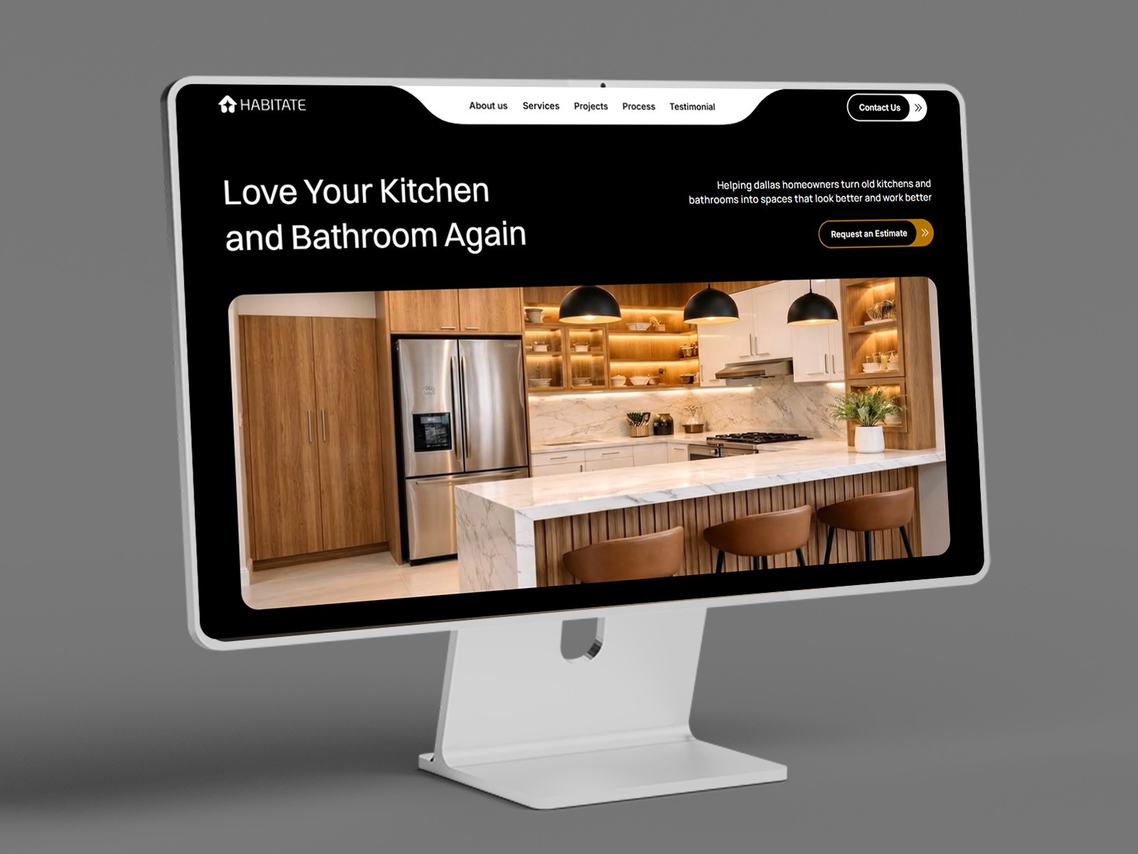 Interior — Free Agency Website Template by Dean — Free Architecture Template for Framer by Dean preview