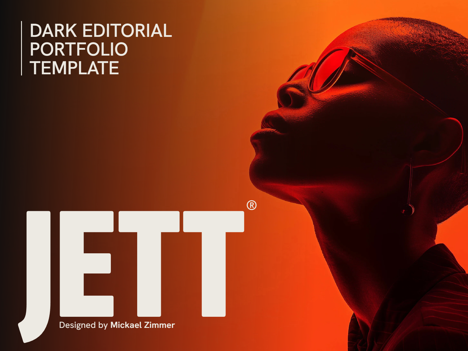 Jett — Free Portfolio Framer Template preview
