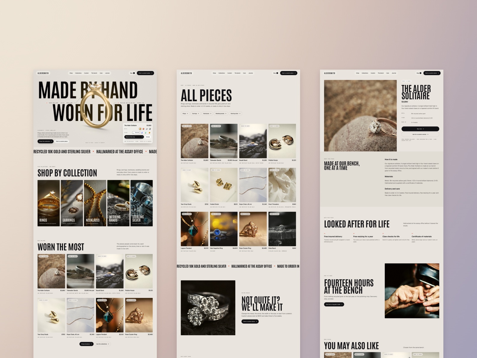 Jewelwright — Free Ecommerce Template for Framer preview