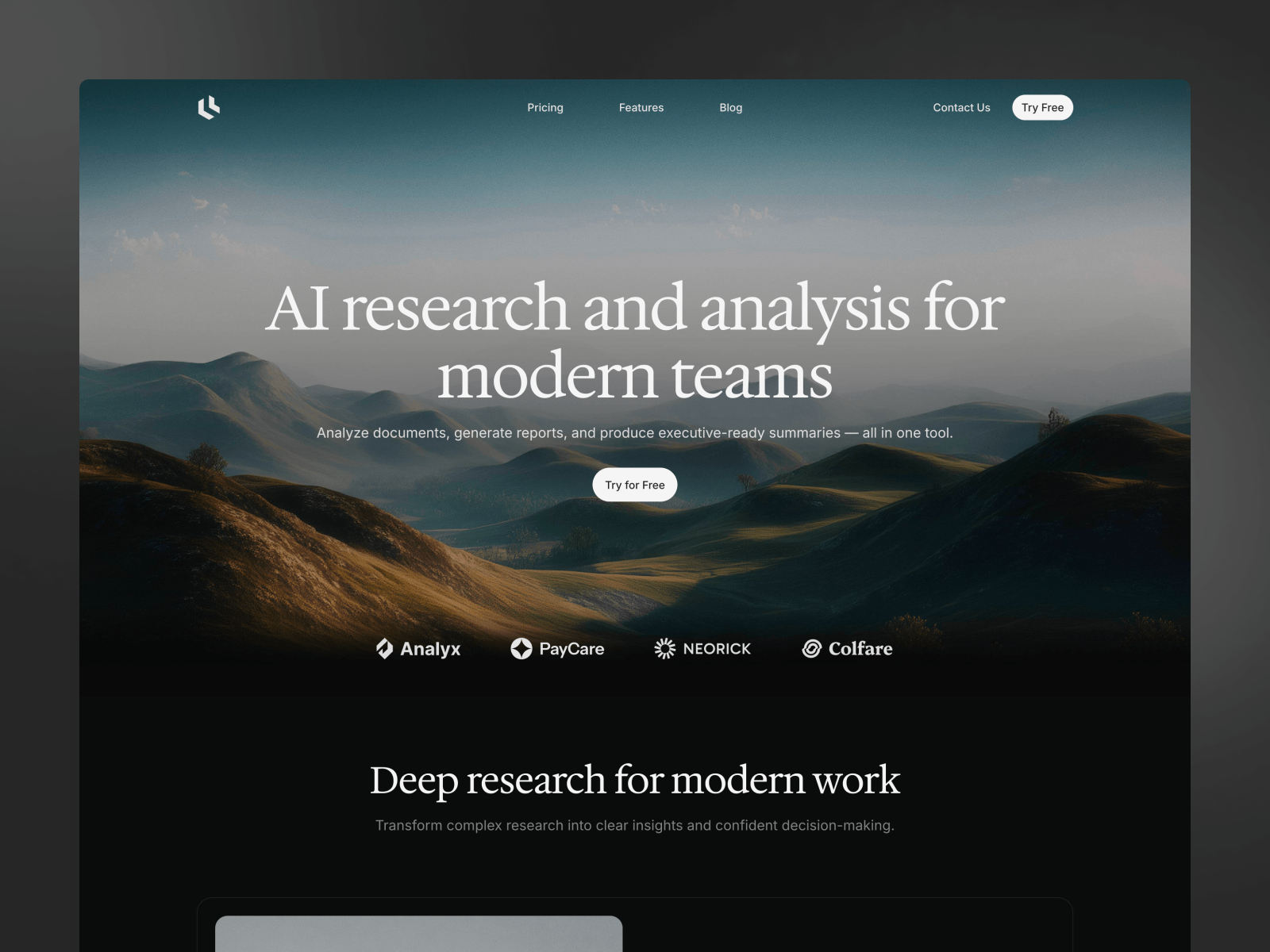 Kero — Free SaaS Framer Template preview