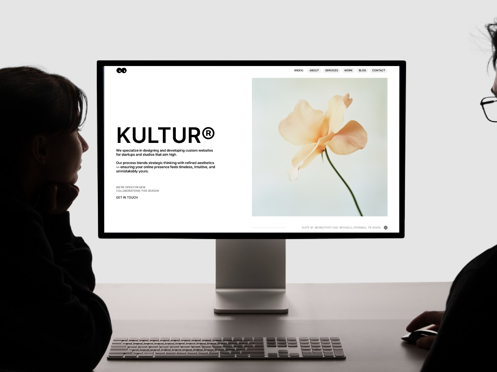 KULTUR — Free Portfolio Framer Template preview