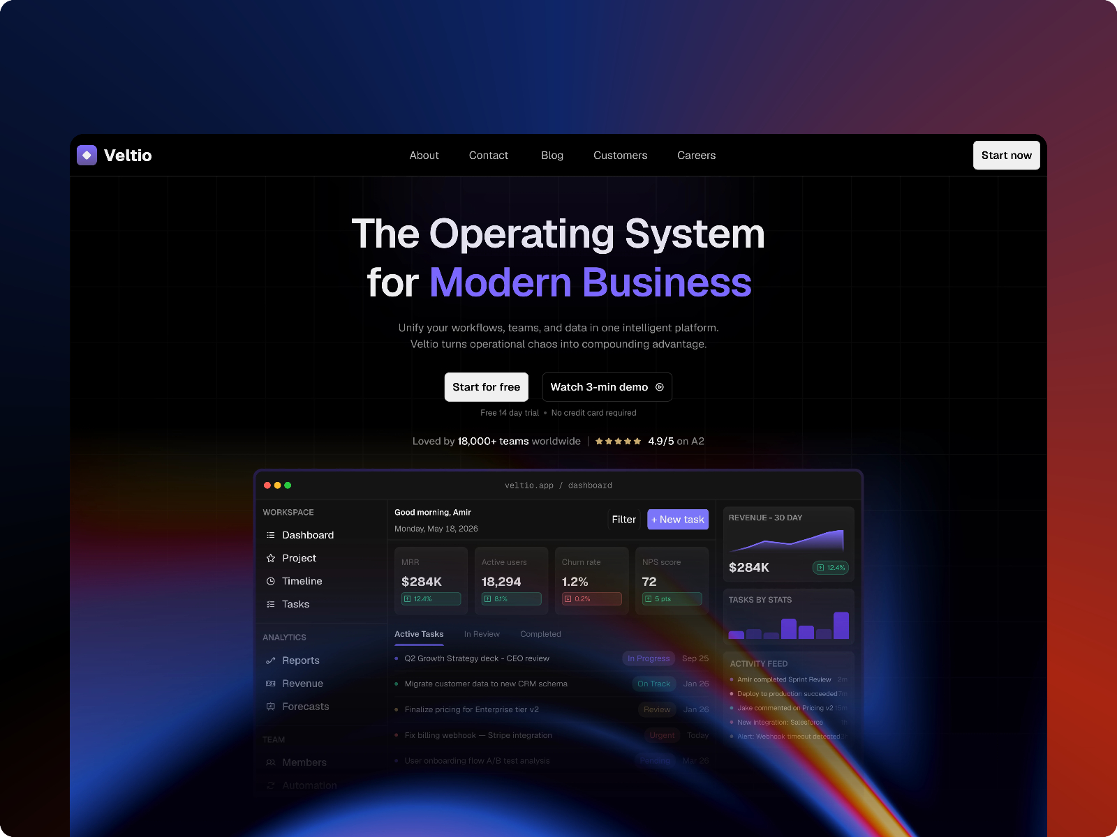 Landae: Free Agency Website Template by Rishad — Free Agency Framer Template preview