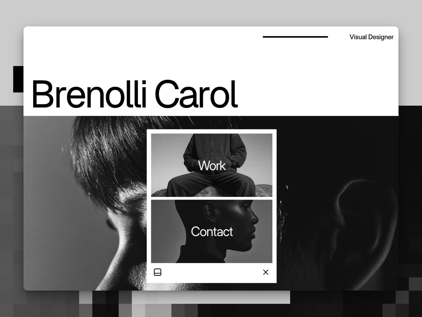 Linot — Free Portfolio Framer Template preview