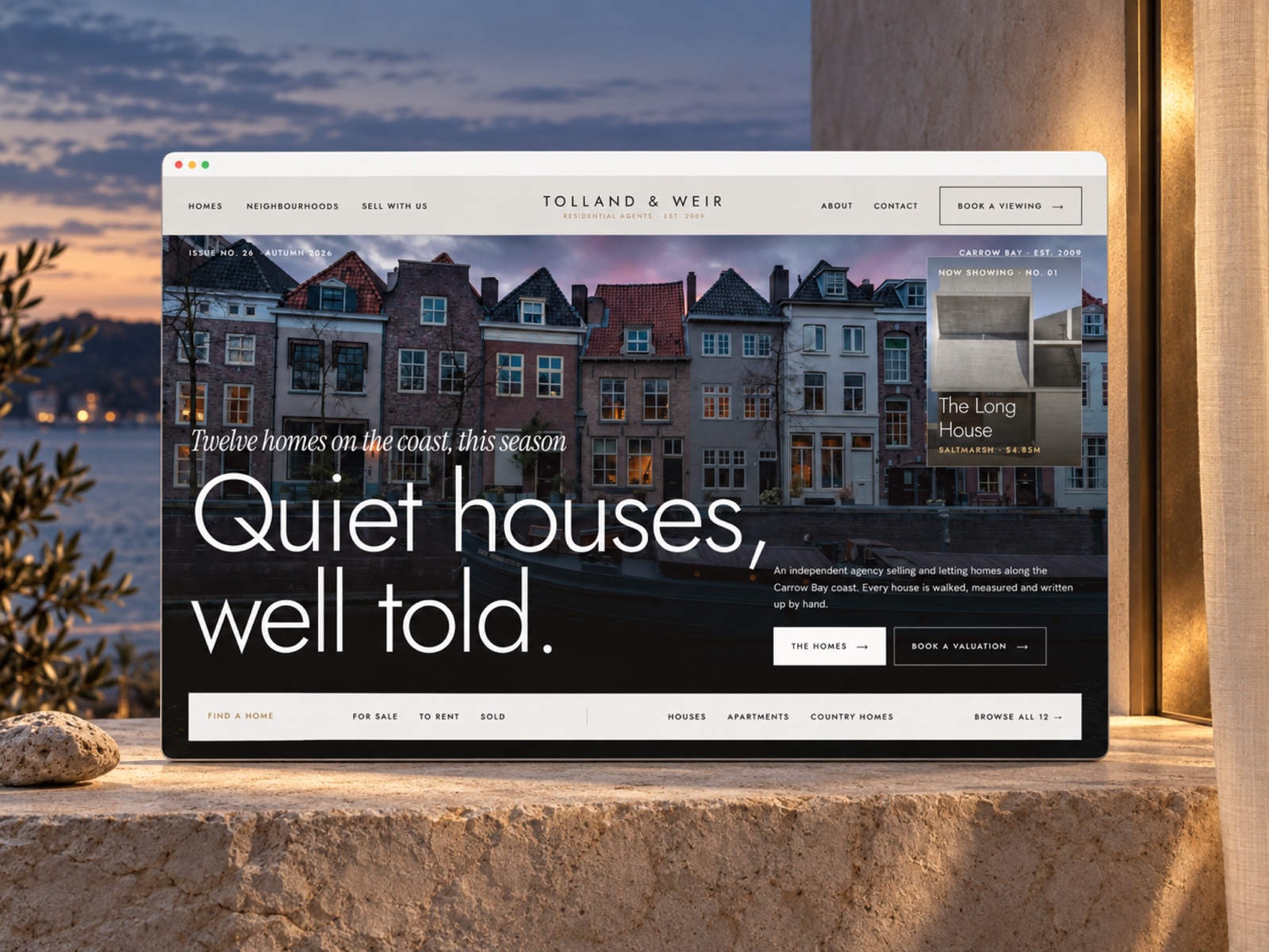 Listingjournal — Free Real Estate Template for Framer preview