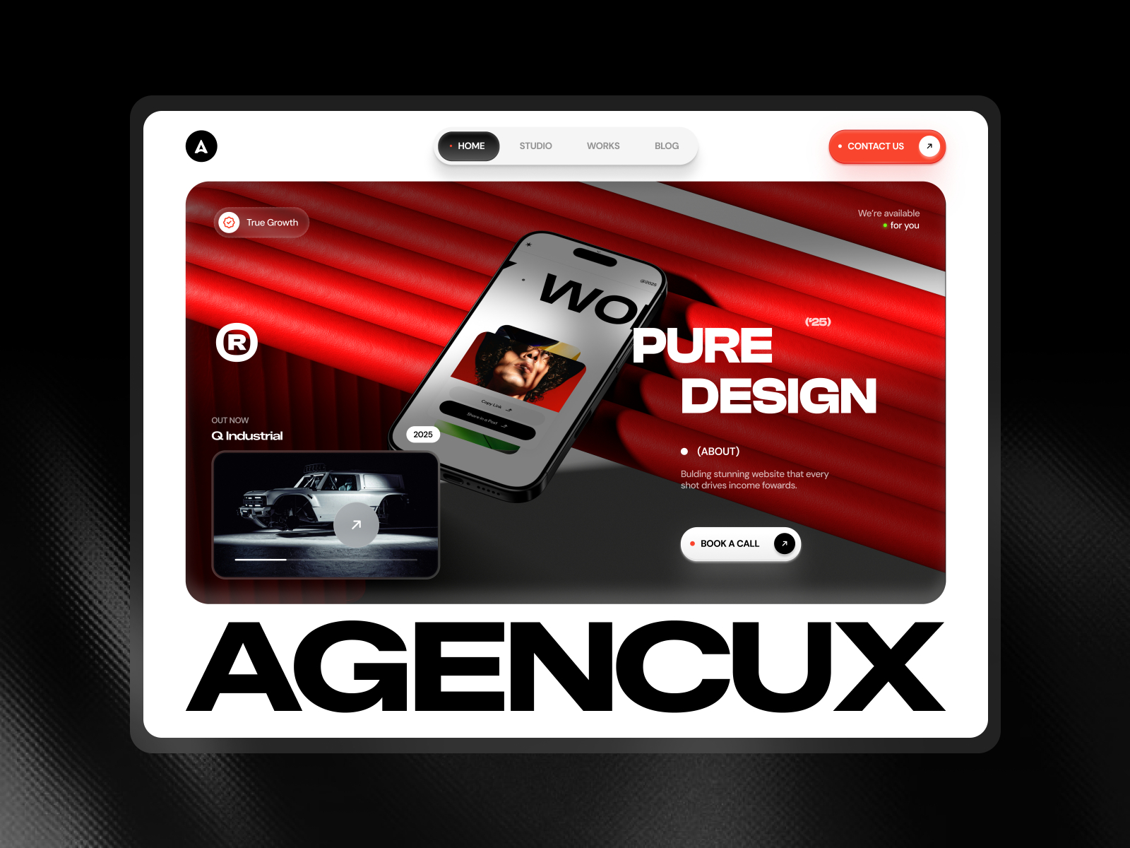 Lordmine: Free Agency Website Template by Pradap Singh — Free HR Framer Template preview