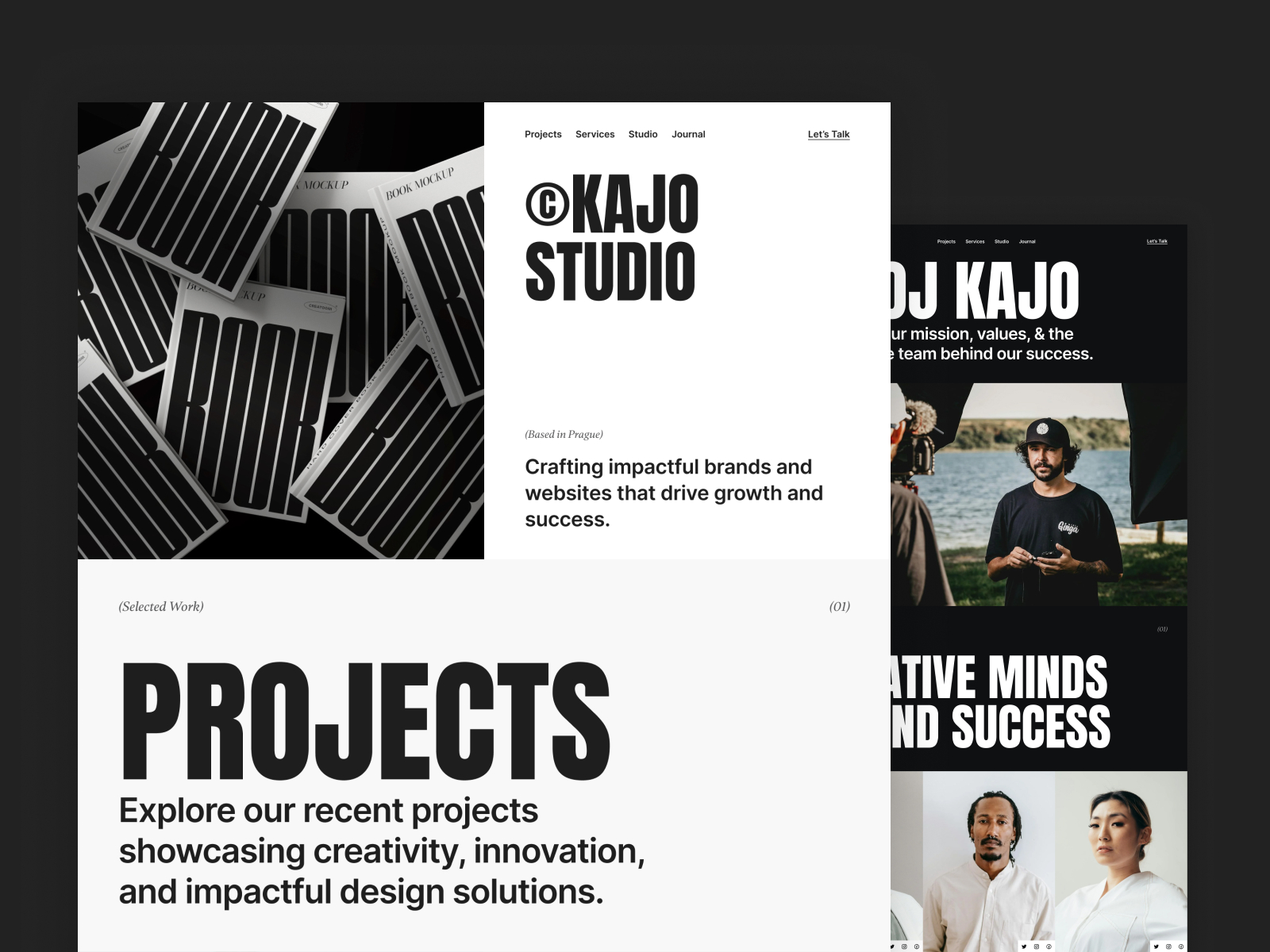Lumoro — Free Portfolio Website Template by Geniusflow — Free Portfolio Template for Framer by Geniusflow preview