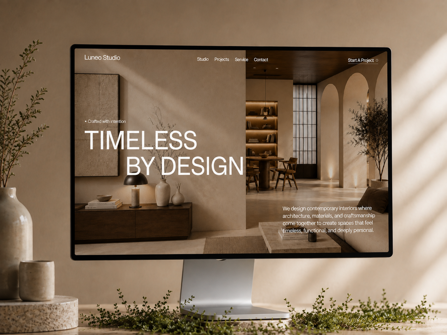 Luneo: Free Agency Website Template by Arbi Khan — Free Dental Framer Template preview