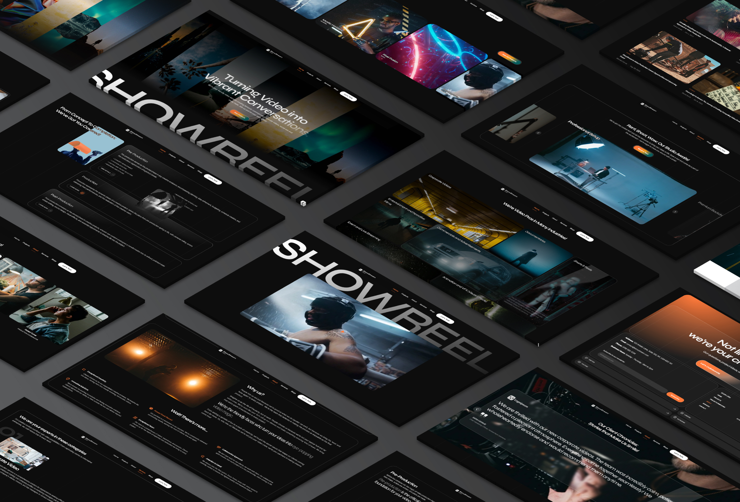Magazine: Free Portfolio Website Template by Daniel Kovalyov — Free Real Estate Framer Template preview