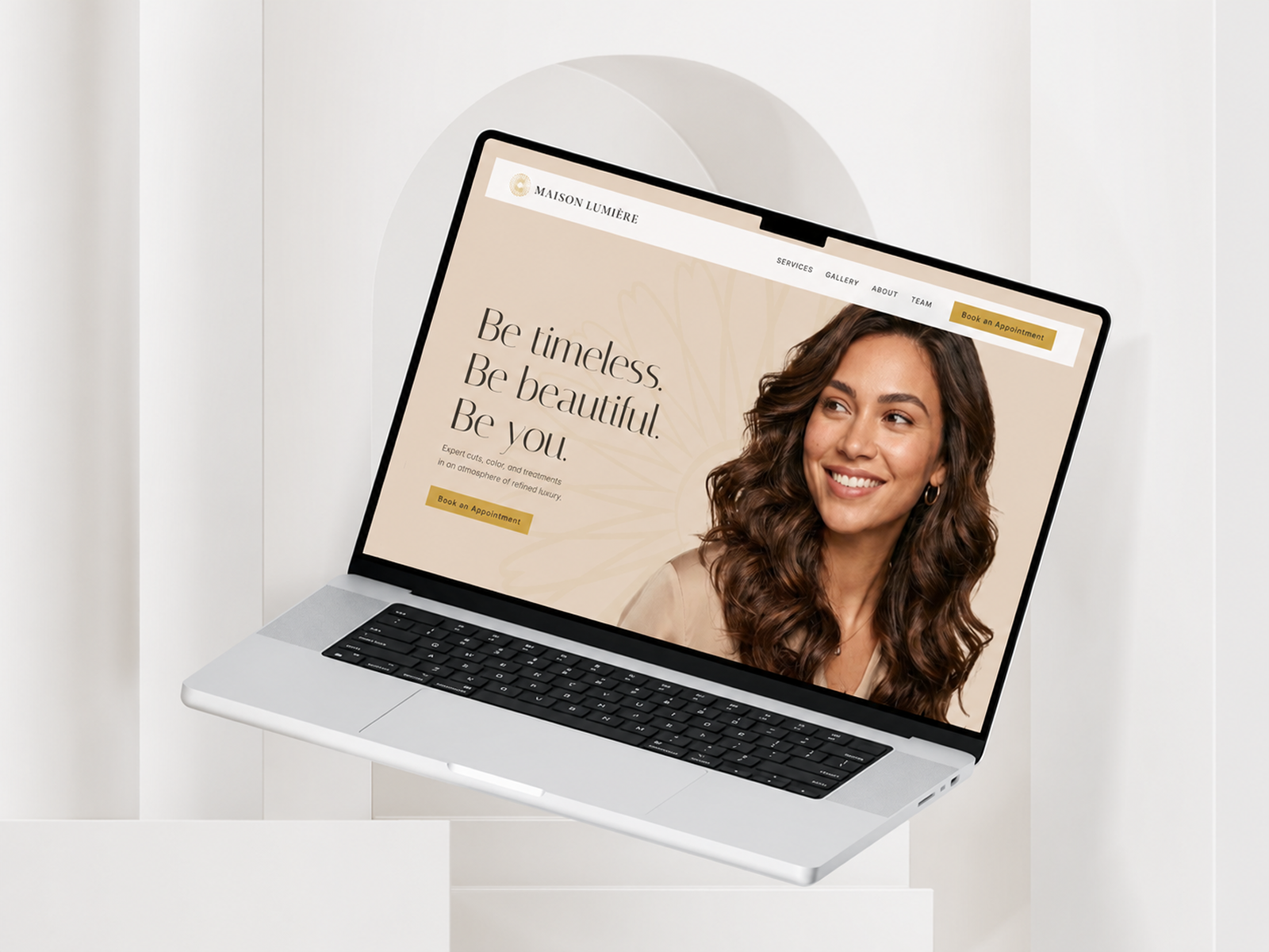 Maison Lumière Pro: Free Portfolio Website Template by Earthquake studio — Free Portfolio Framer Template preview