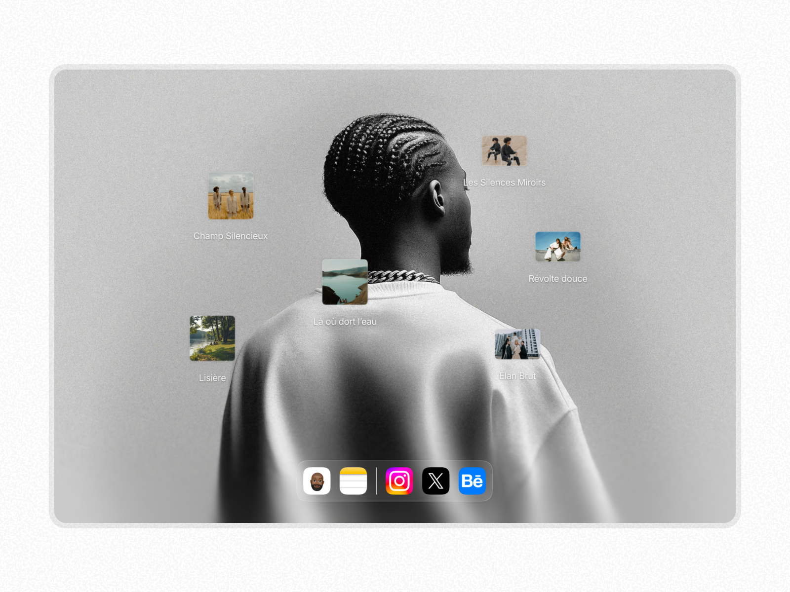MakOS — Free Creative Portfolio Framer Template preview