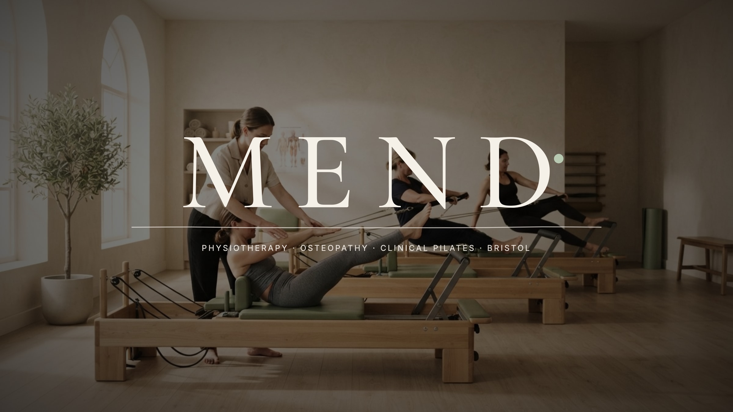 Mend — Free Healthcare Template for Framer preview