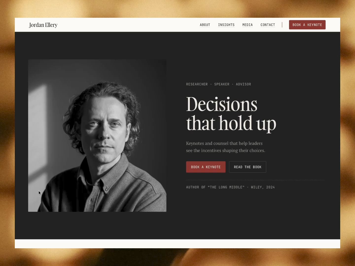 Merit — Free Portfolio Website Template by Eric Kimxni — Free Portfolio Template for Framer by Eric Kimxni preview