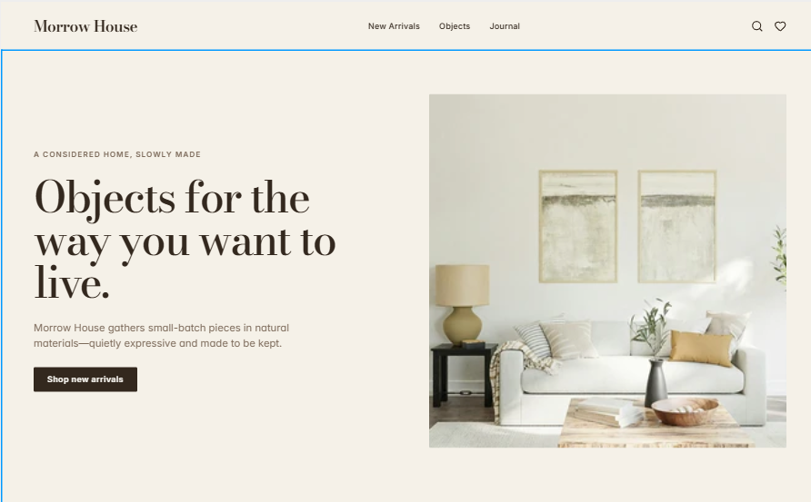 Milio — Free Landing Page Template for Framer preview