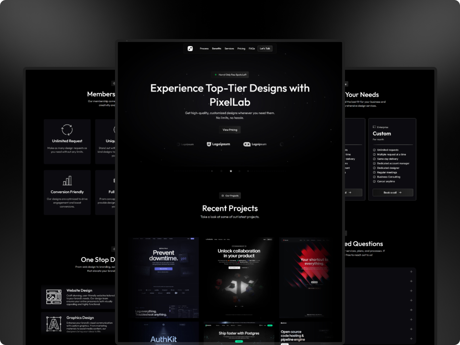 Minux: Free Portfolio Website Template by Nestory — Free Portfolio Framer Template preview