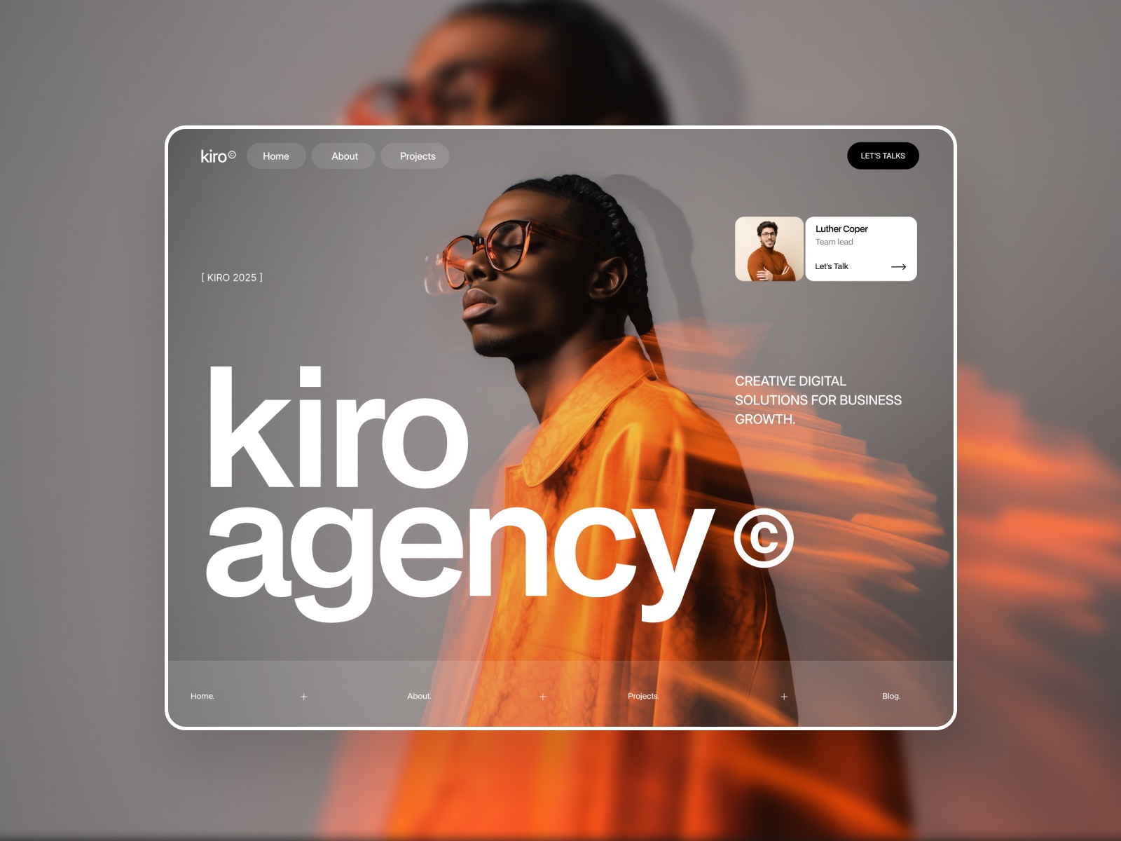 NetNow: Free Agency Website Template by Lee Steffen — Free SaaS Framer Template preview