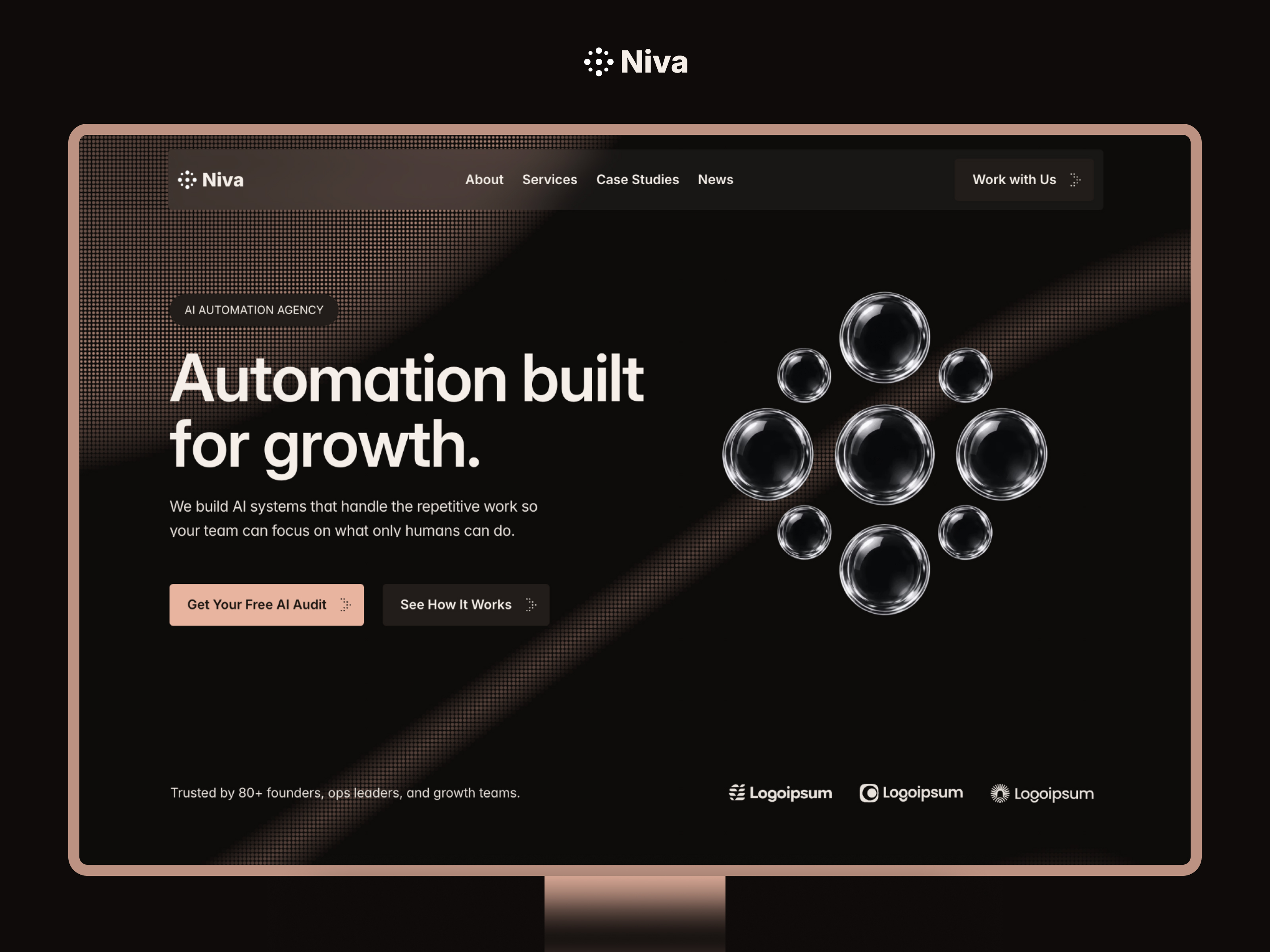 Niva — Free Automotive Framer Template preview