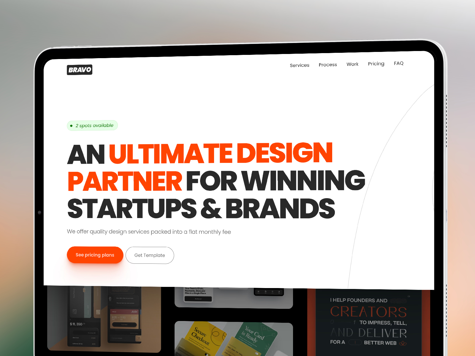 Novra: Free Portfolio Website Template by Fluxory Studio — Free Portfolio Framer Template preview