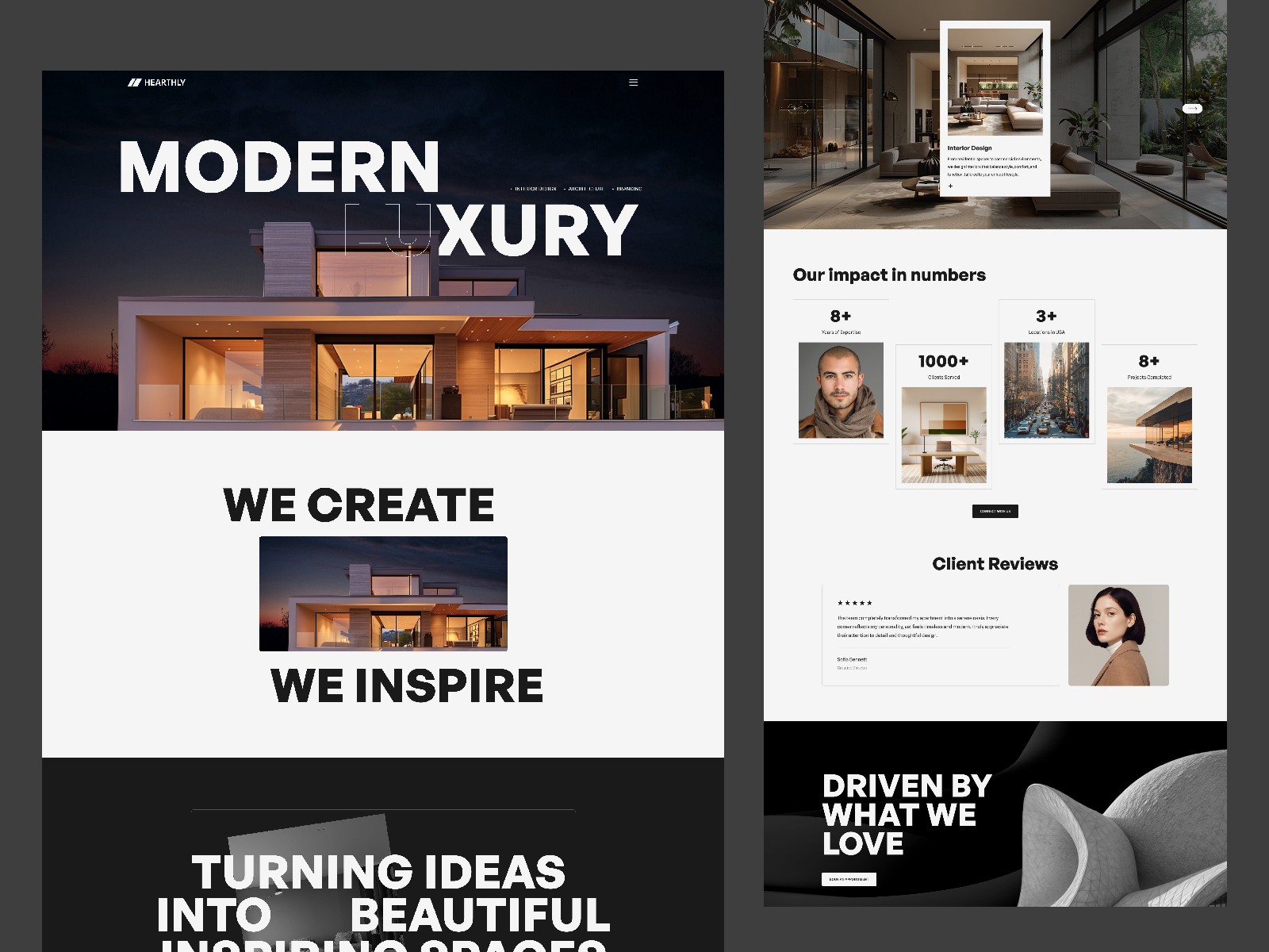 OFF — Free Portfolio Framer Template preview
