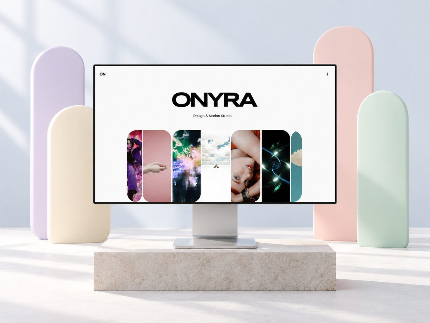ONYRA — Free Portfolio Template for Framer by Abdul Saboor preview