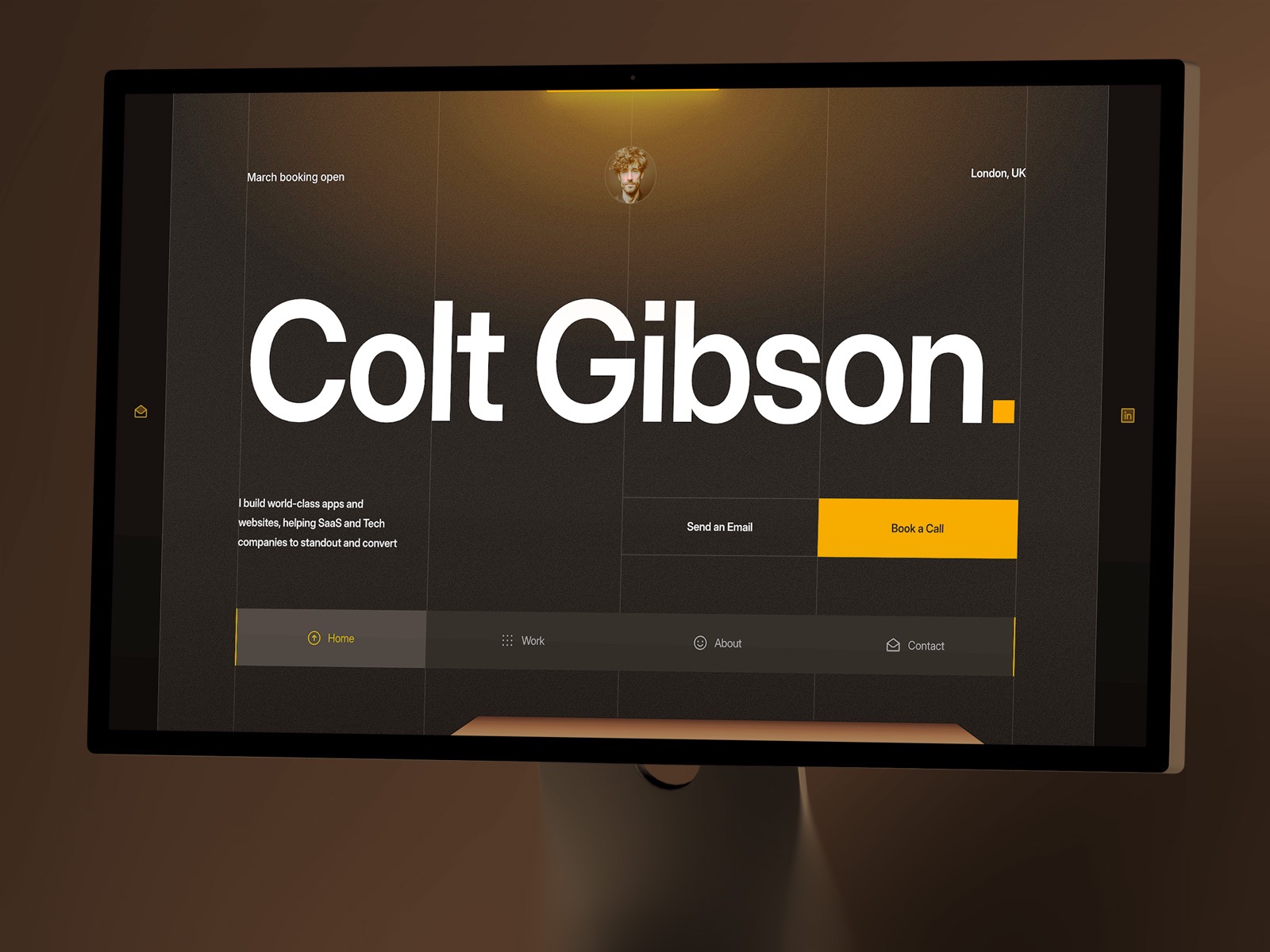 Orbital Studio: Free Agency Website Template by Nurmukhammad — Free Portfolio Framer Template preview