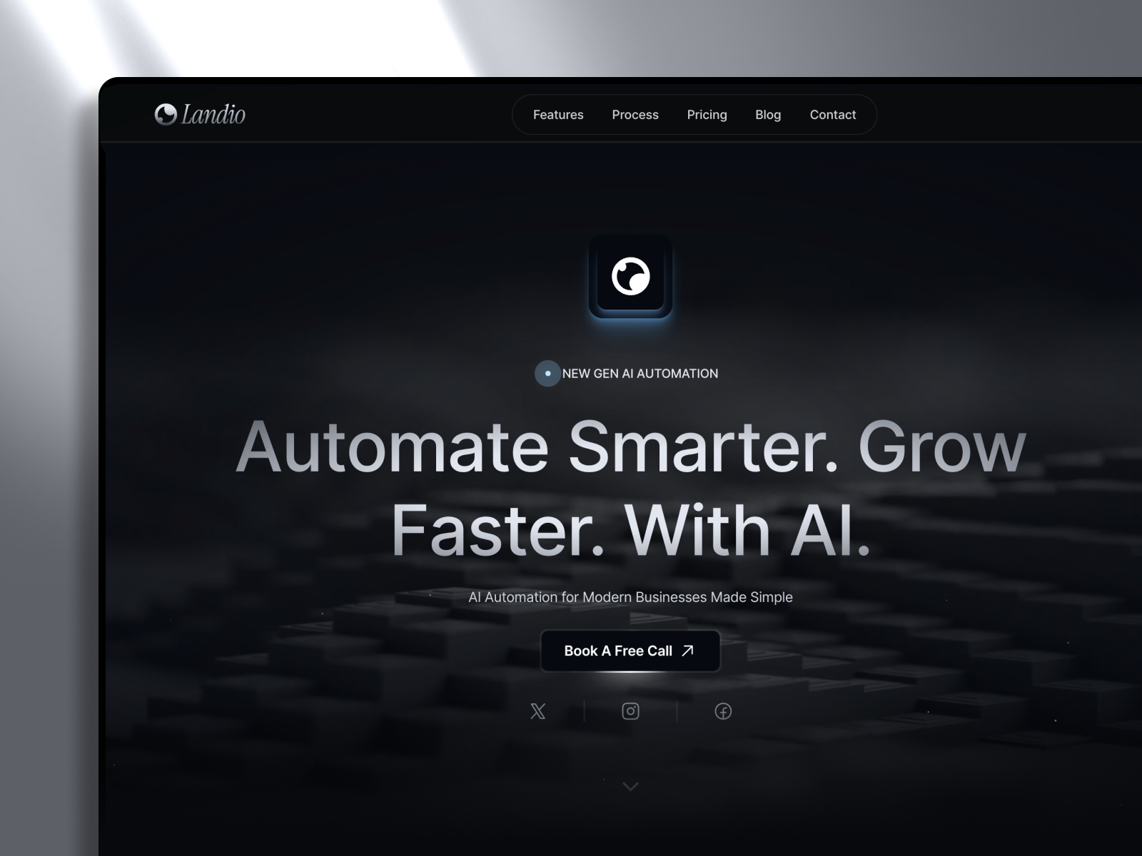 Ordenia: Free Agency Website Template by baptiste.fort — Free SaaS Framer Template preview