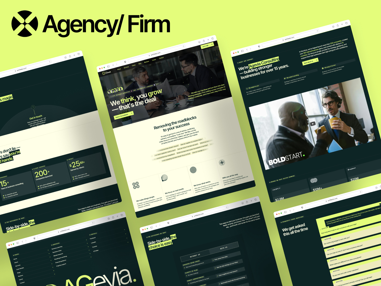Orisun: Free Blog Website Template by Someone — Free Agency Framer Template preview