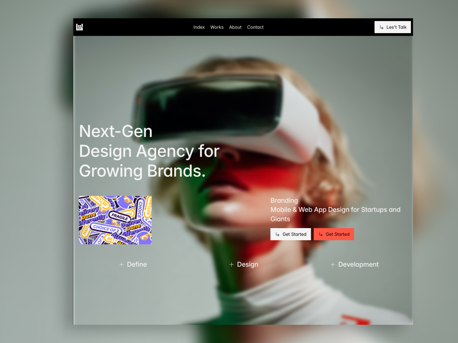 ORMAS — Free Portfolio Framer Template preview