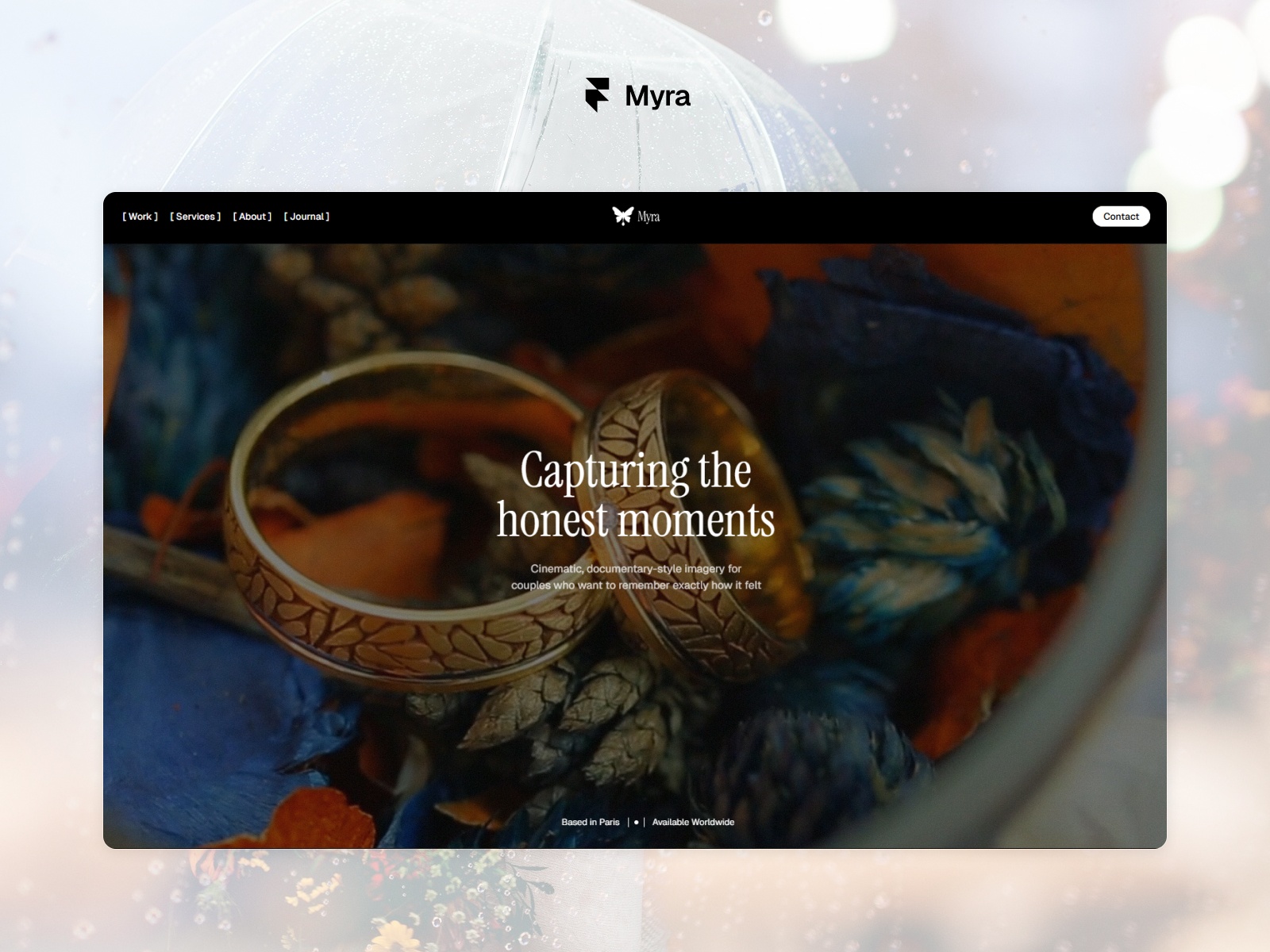 Ottaw — Free Portfolio Website Template by Mehdi — Free Portfolio Template for Framer by Mehdi preview