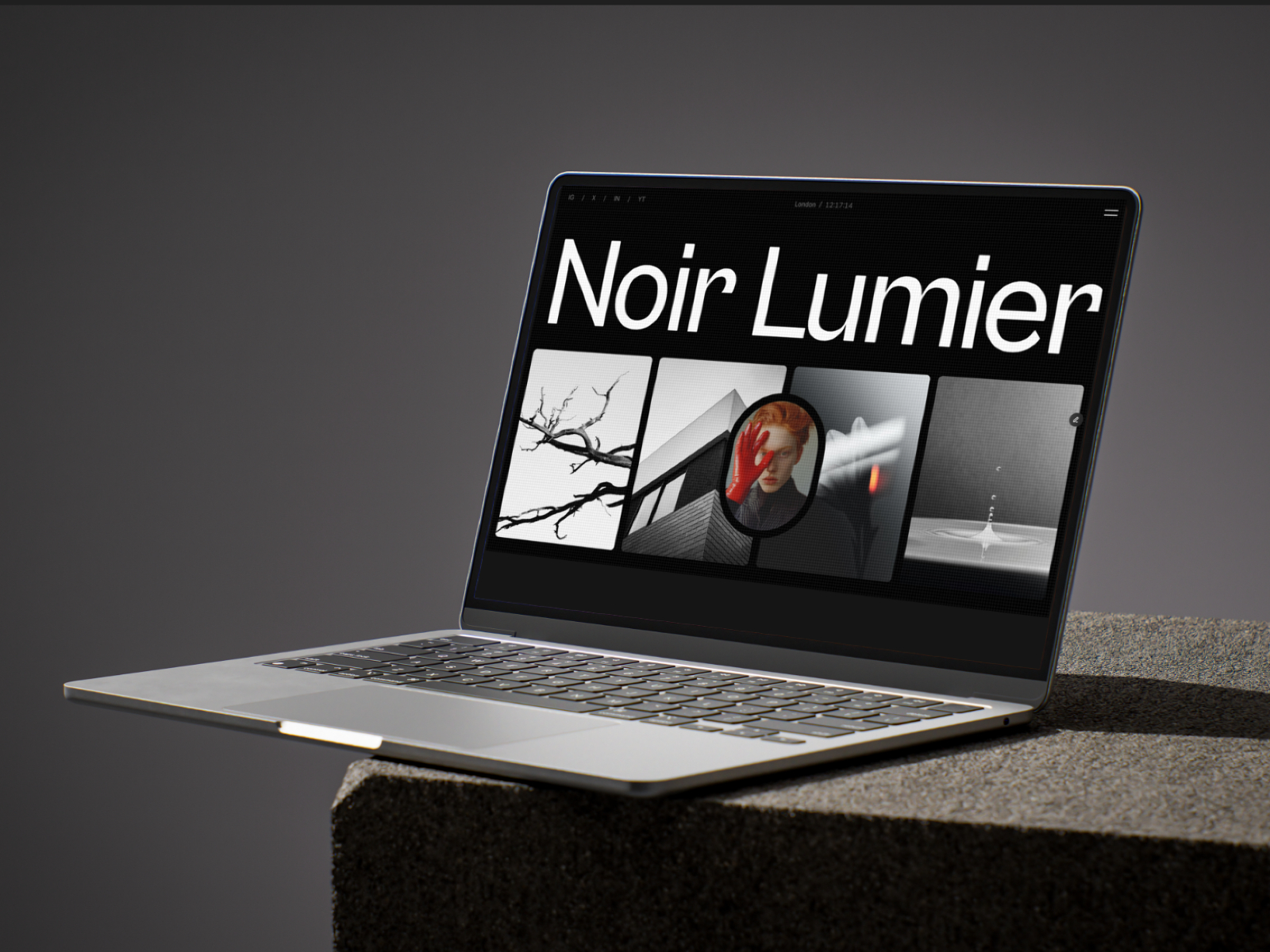 PhotoPort — Free Portfolio Framer Template preview