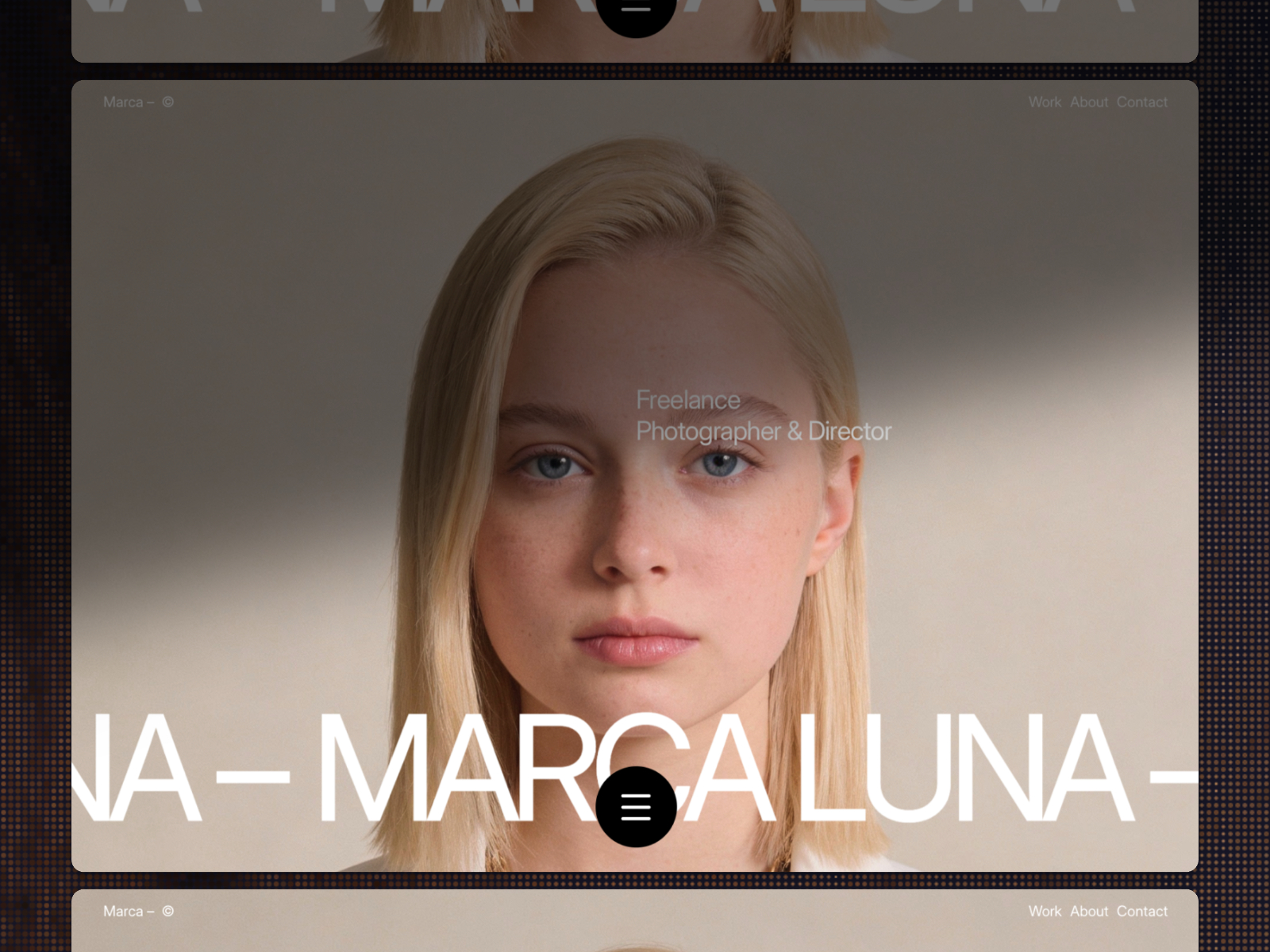 Photr — Free Portfolio Framer Template preview