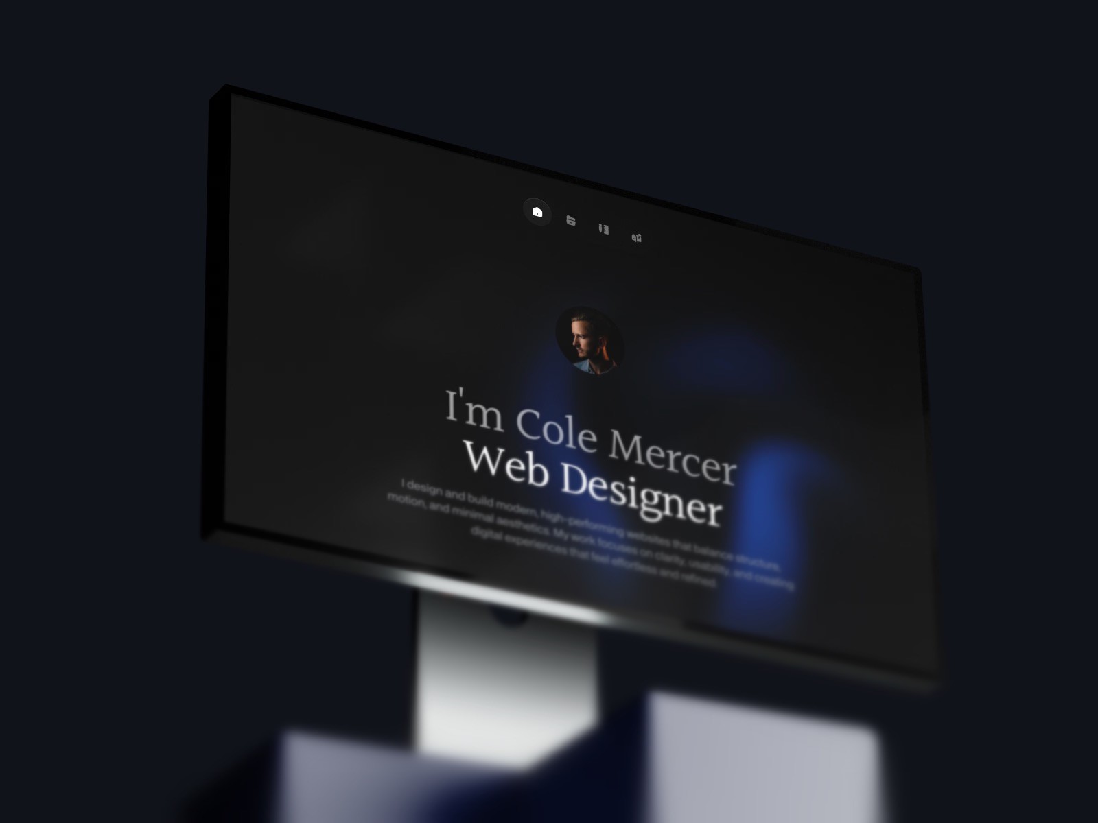 Polished — Free Portfolio Framer Template preview