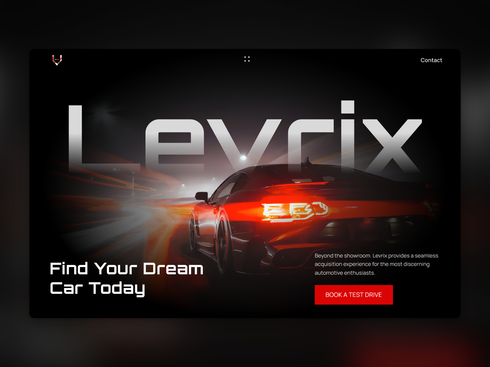 PrecisionAuto: Free Car &amp; Auto Website Template by Noel Dario Andres — Free Automotive Framer Template preview
