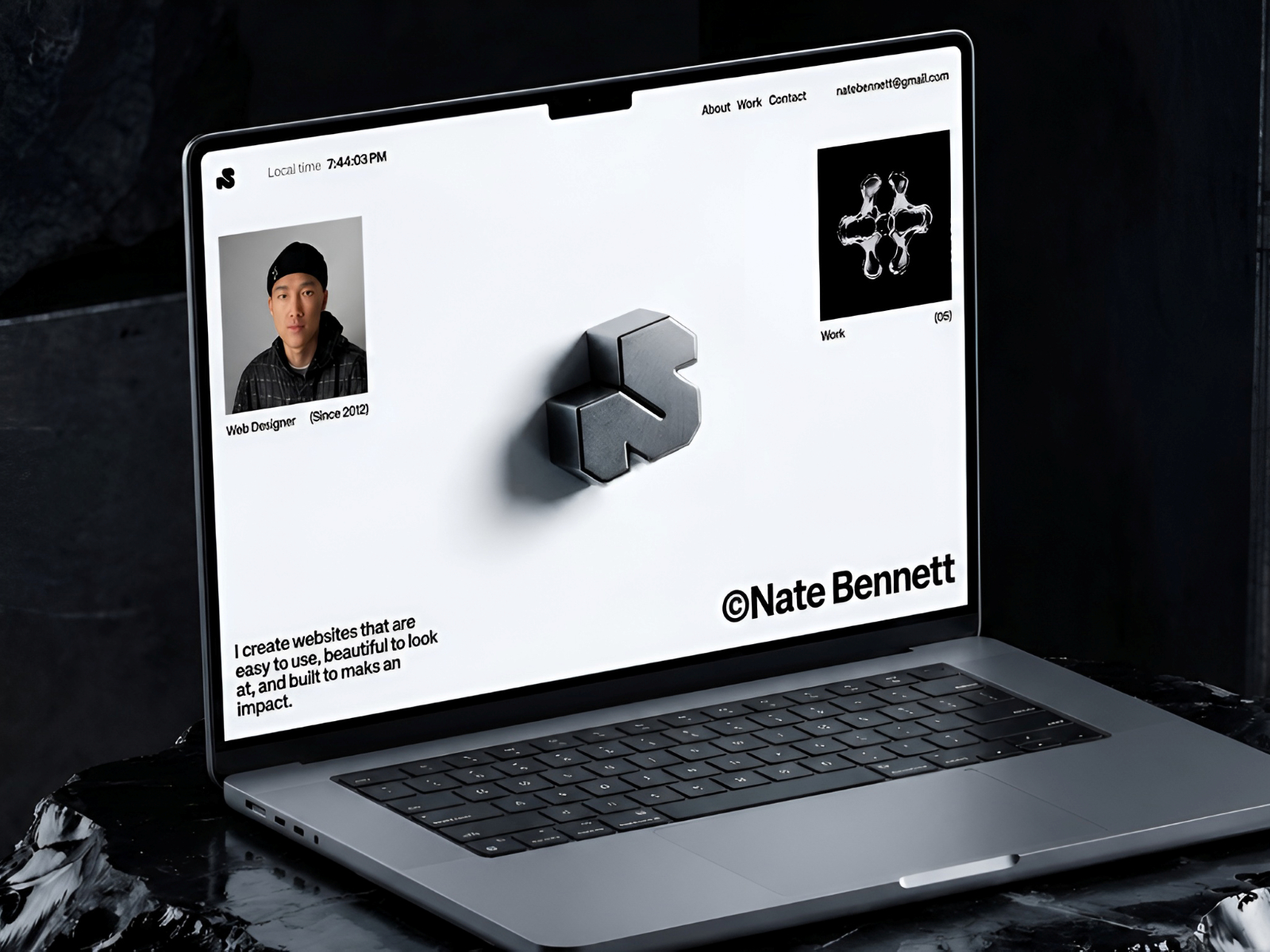 Precursor: Free Portfolio Website Template by David Bagdasaryan — Free Portfolio Framer Template preview