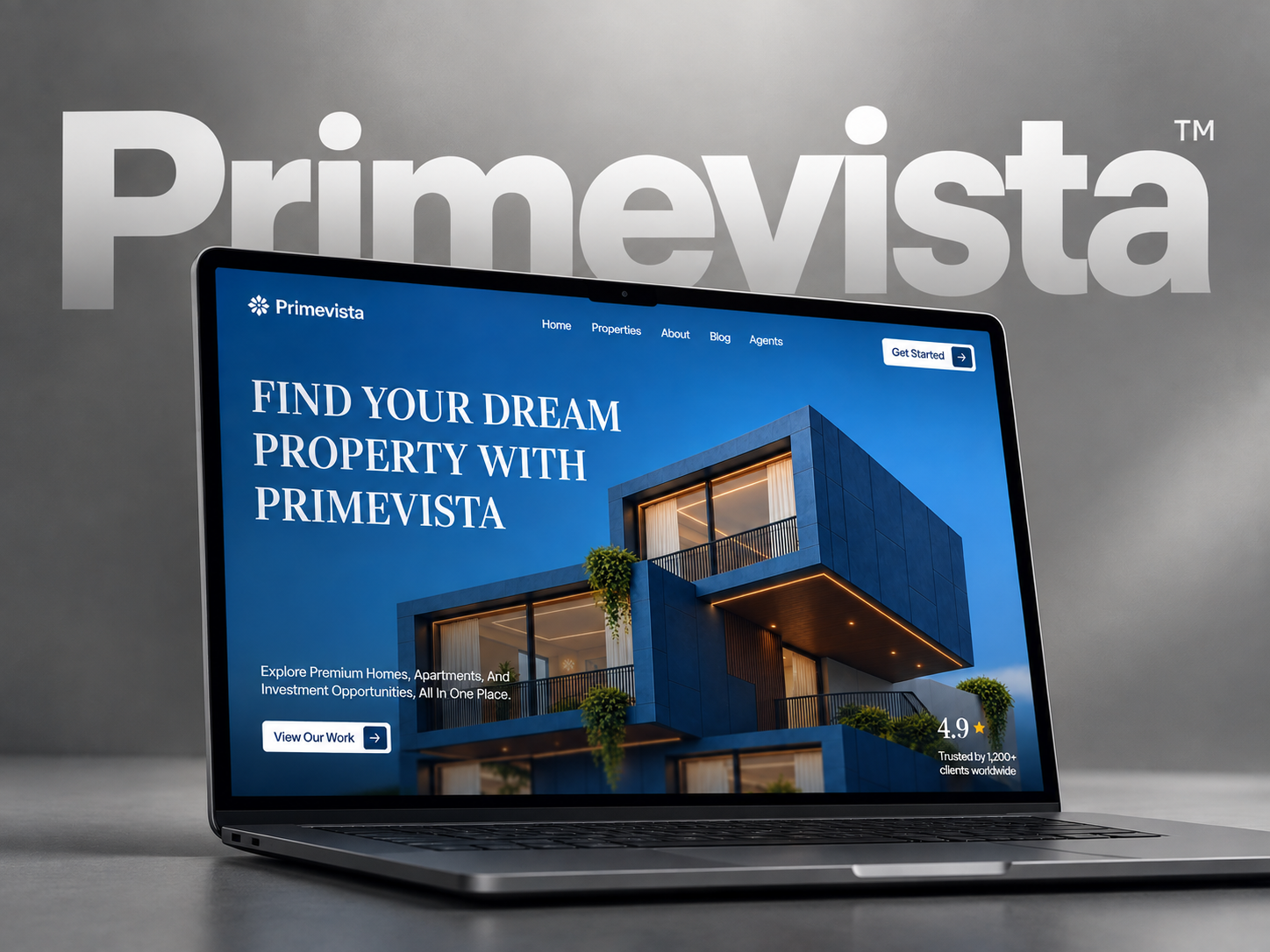 Primevista — Free Real Estate Template for Framer preview