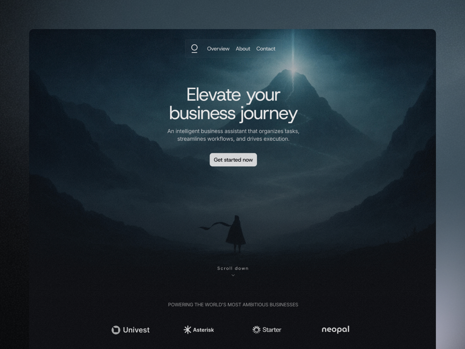 Quest — Free AI Workflow SaaS Framer Template preview
