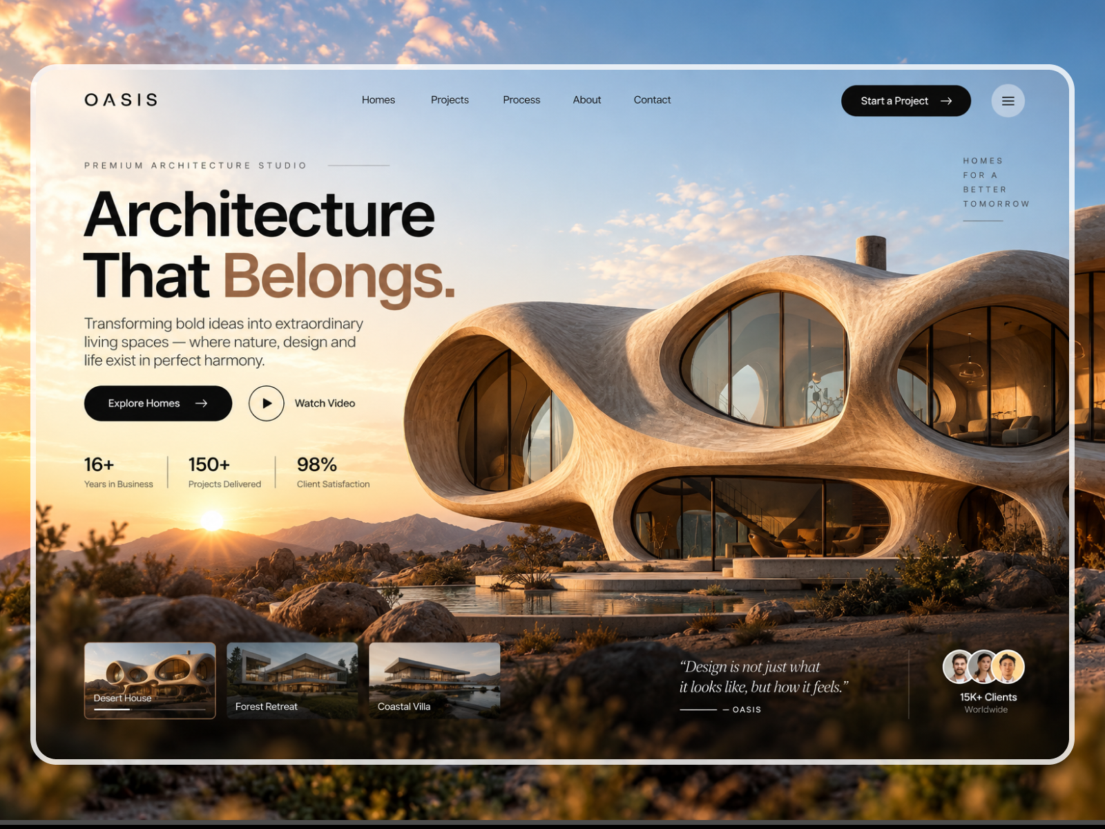 RealEstateBeta — Free Agency Framer Template preview