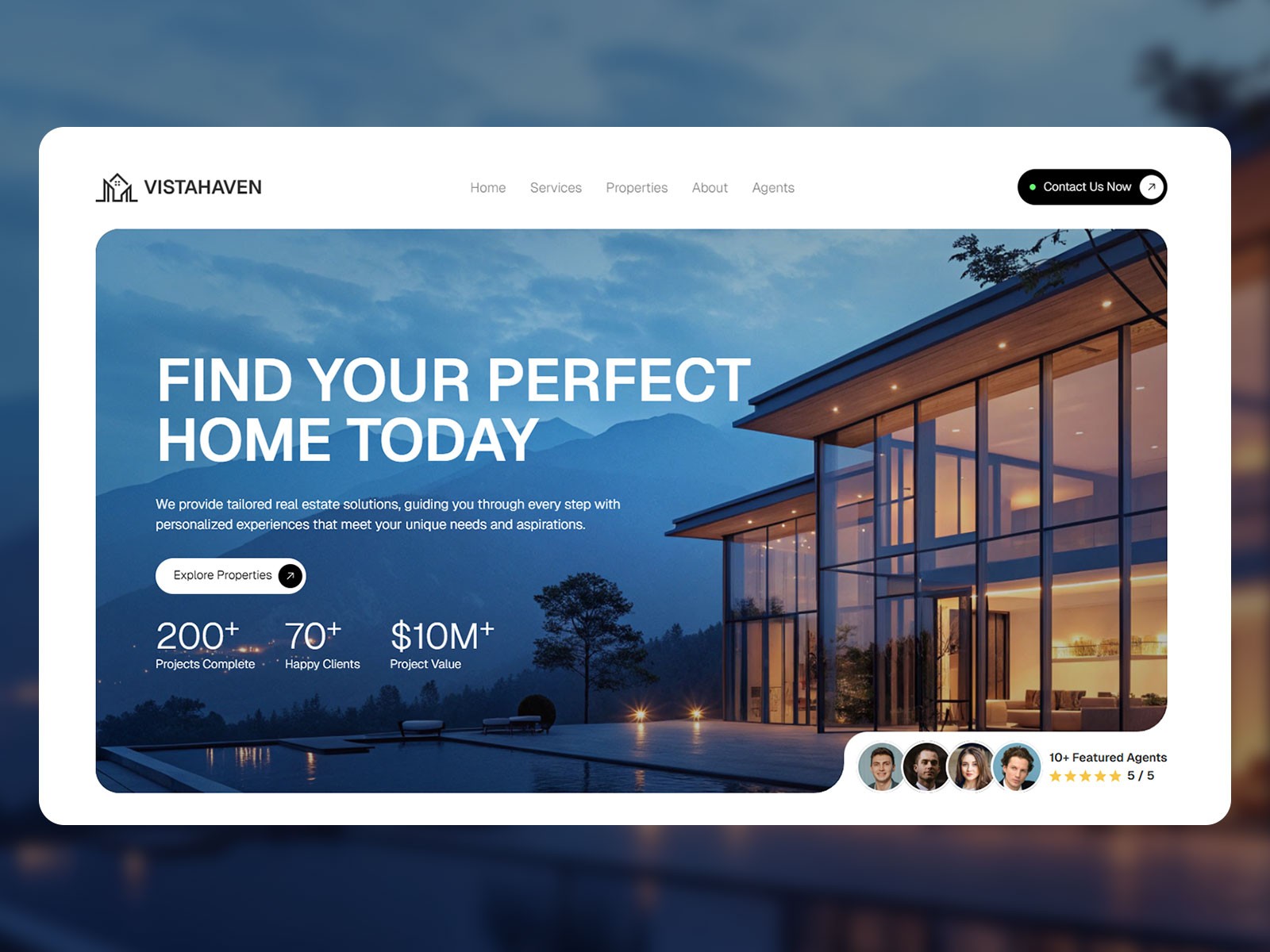 Realtors Website — Free Real Estate Website Template by Graham O — Free Real Estate Template for Framer by Graham O preview