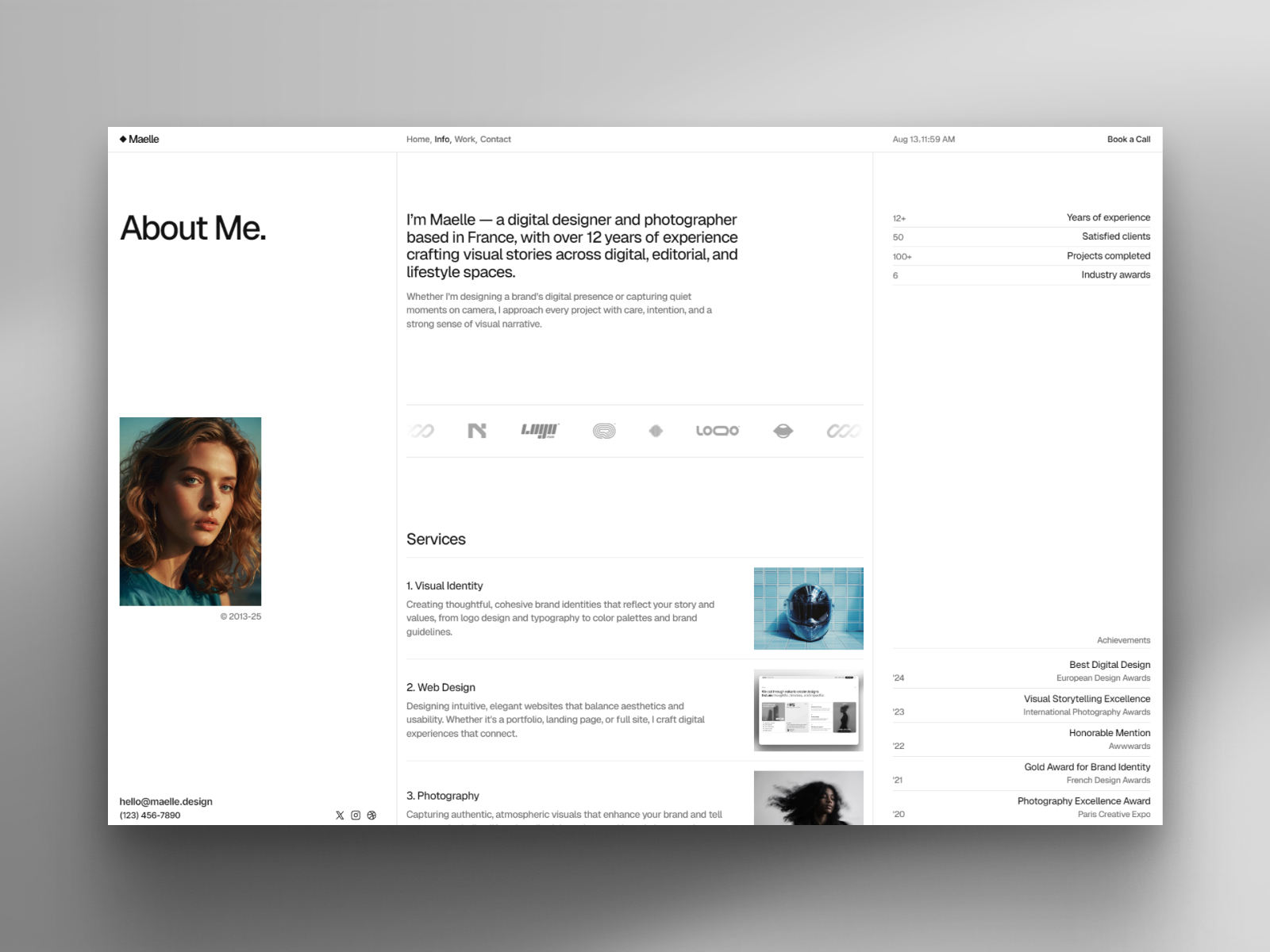 Reconnect Studio — Free Portfolio Website Template by Reconnect Studio — Free Portfolio Template for Framer by Reconnect Studio preview