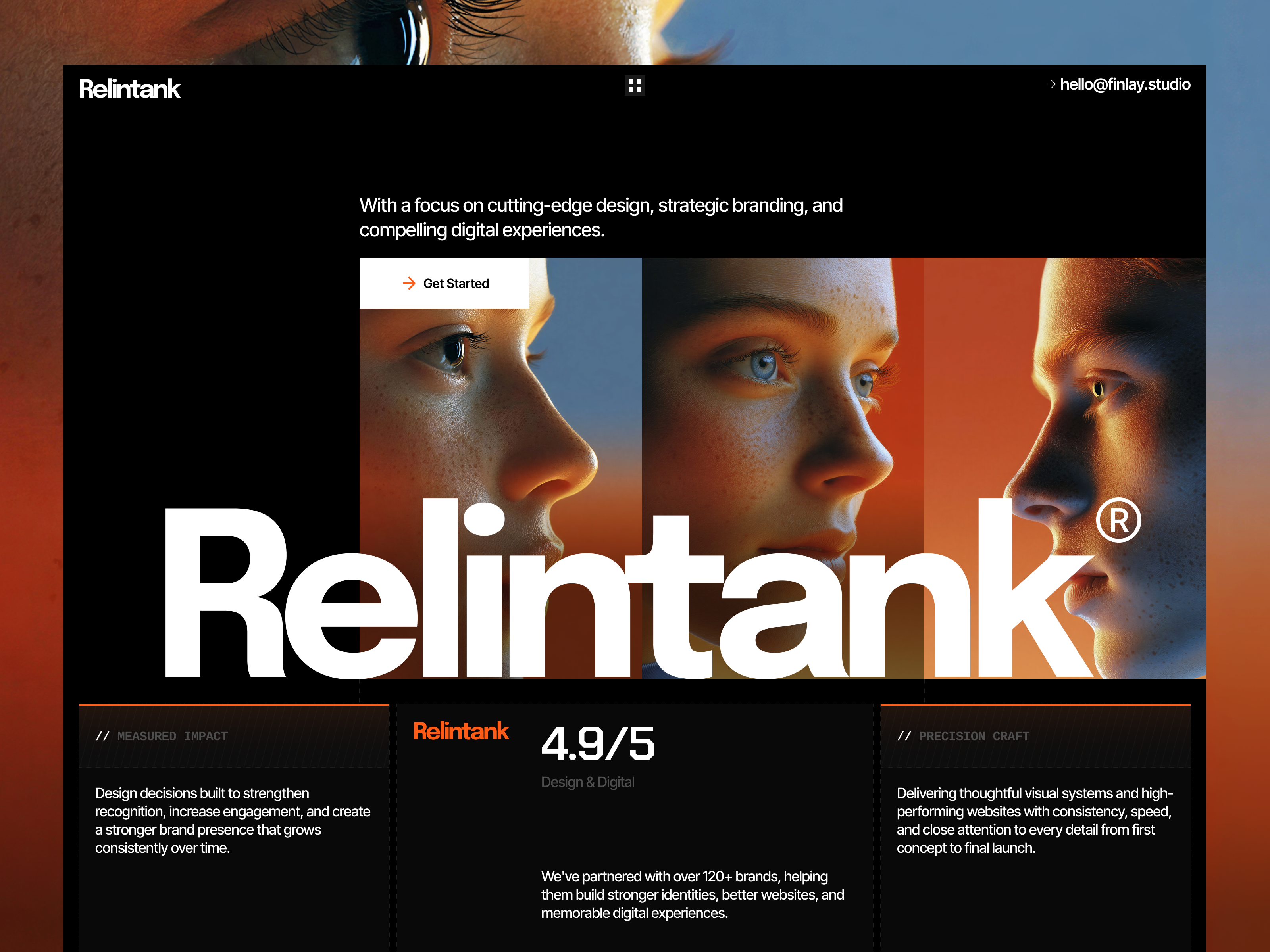 Relintank — Free Agency Template for Framer | yoframer
