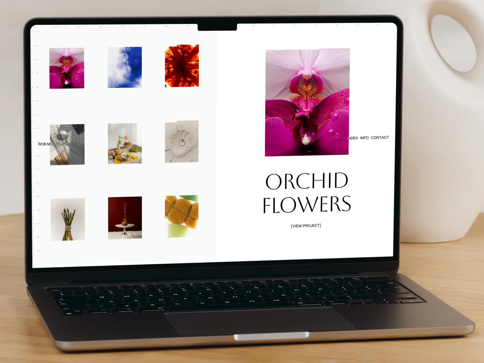 Rob McKinley — Free Photography Portfolio Framer Template preview