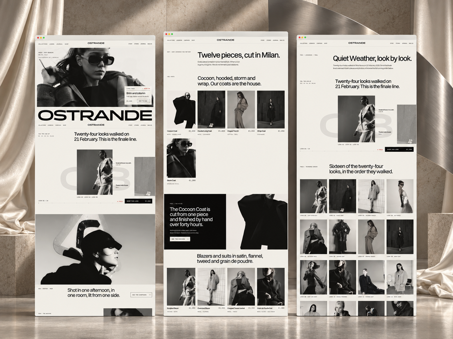 Runwayfront — Free Ecommerce Template for Framer preview