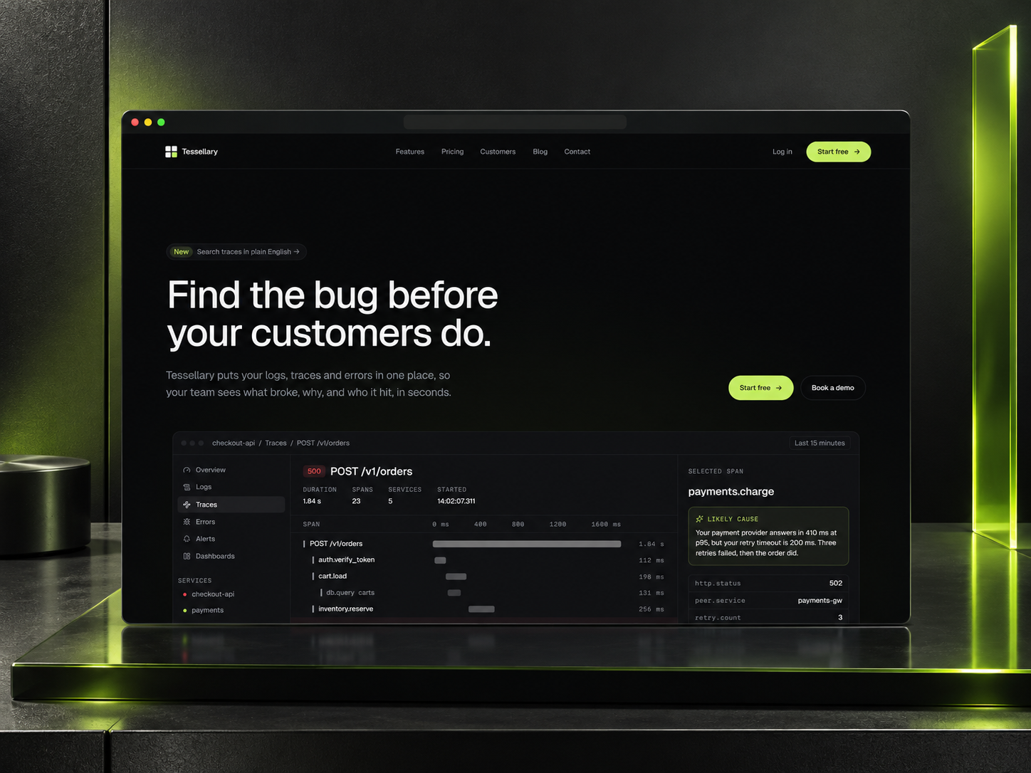 Saasnoir — Free SaaS Template for Framer preview