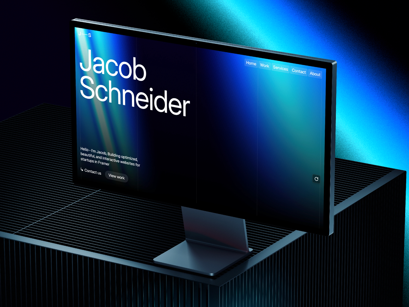 Schneider — Free Agency Framer Template preview