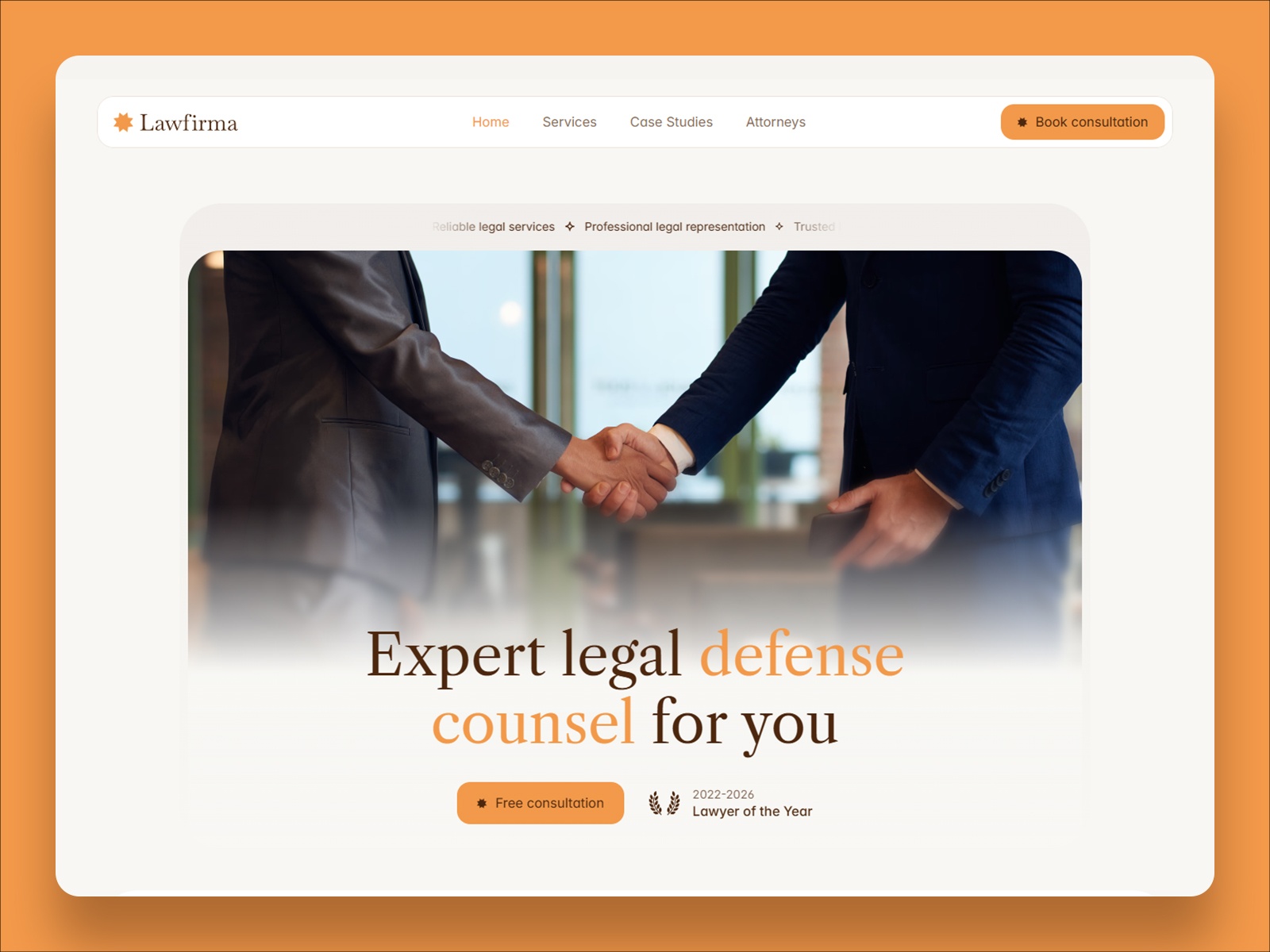 Sentray — Free Agency Website Template by Geniusflow — Free Agency Template for Framer by Geniusflow preview