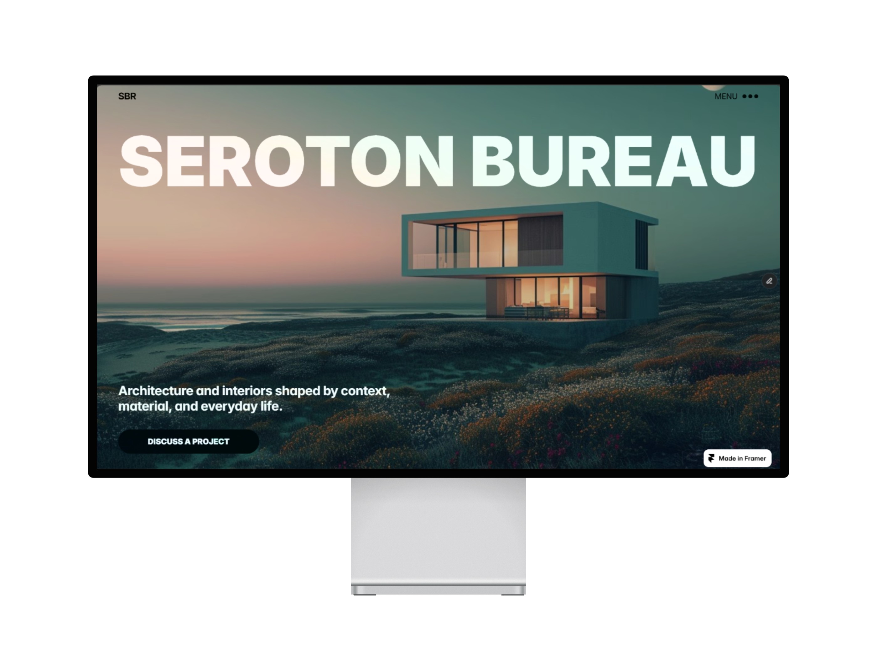 Seroton Bureau: Free Agency Website Template by Asa Jp — Free Architecture Framer Template preview