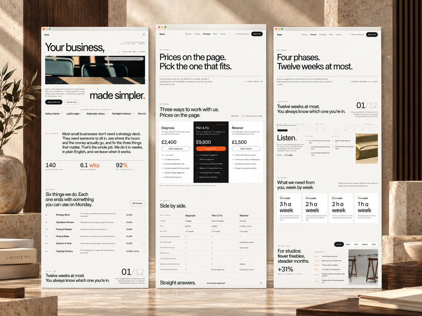 Serviceplain — Free Agency Template for Framer preview