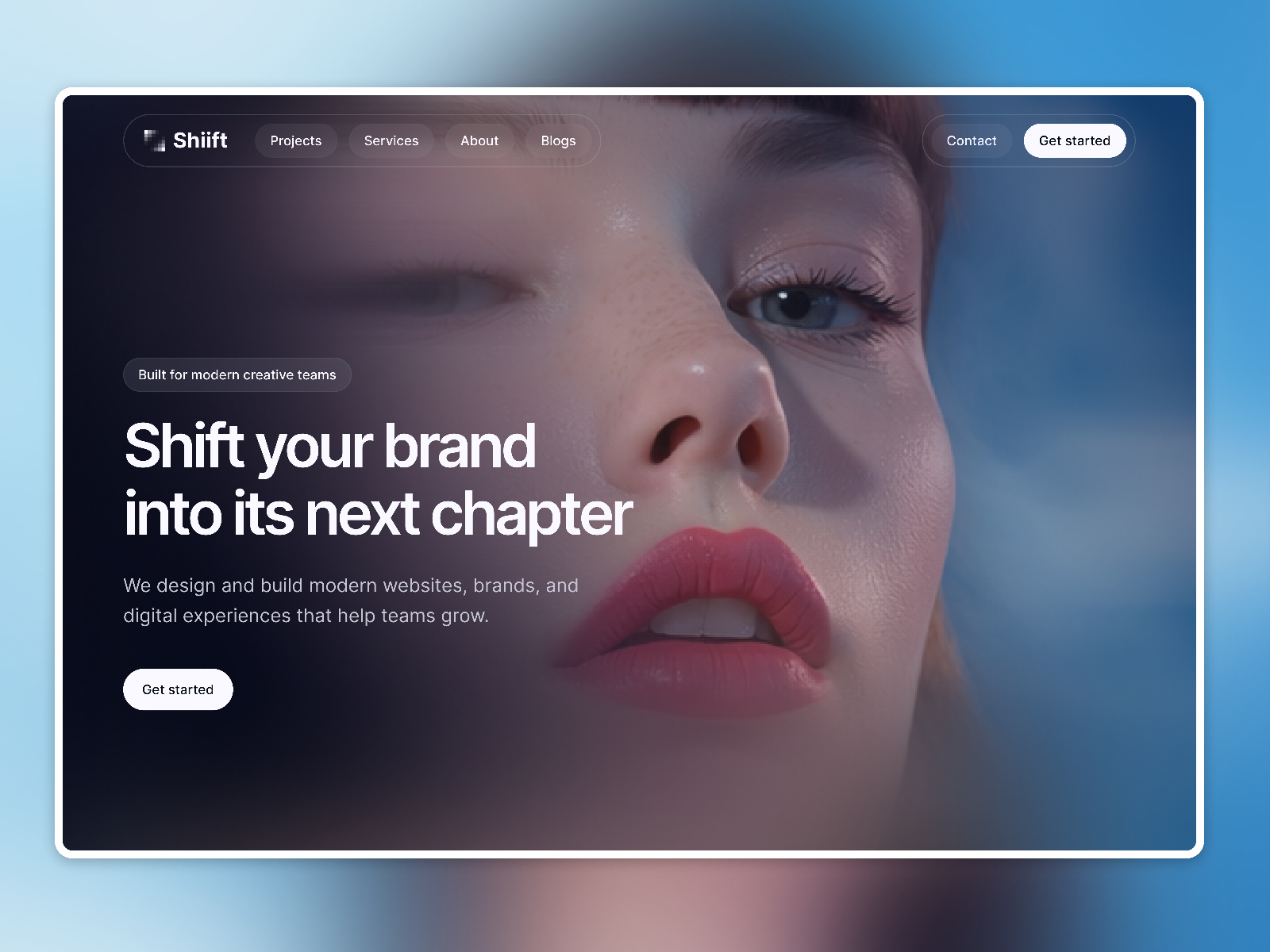 Shiift — Free Agency Framer Template preview