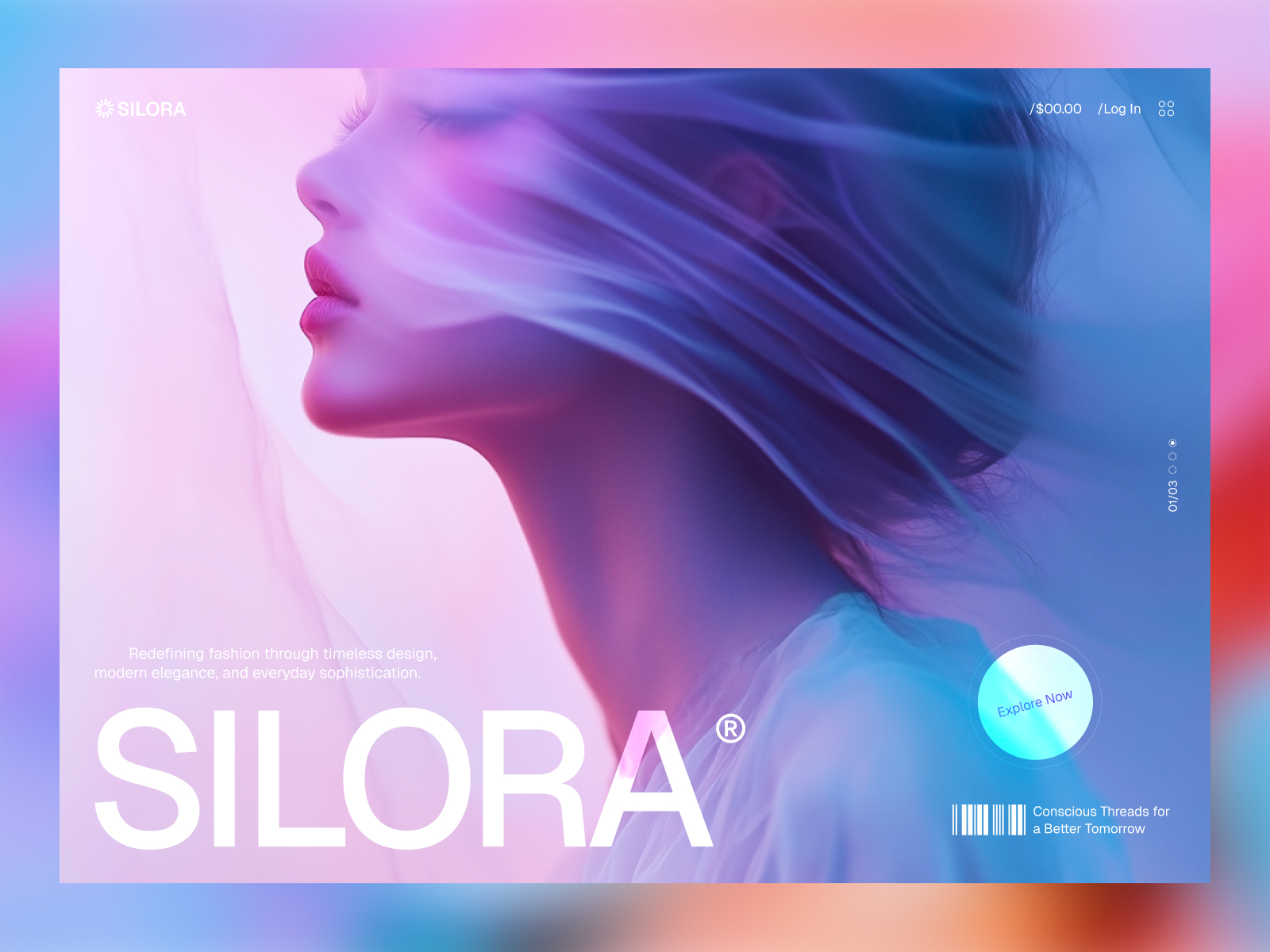 Silora — Free Ecommerce Framer Template preview