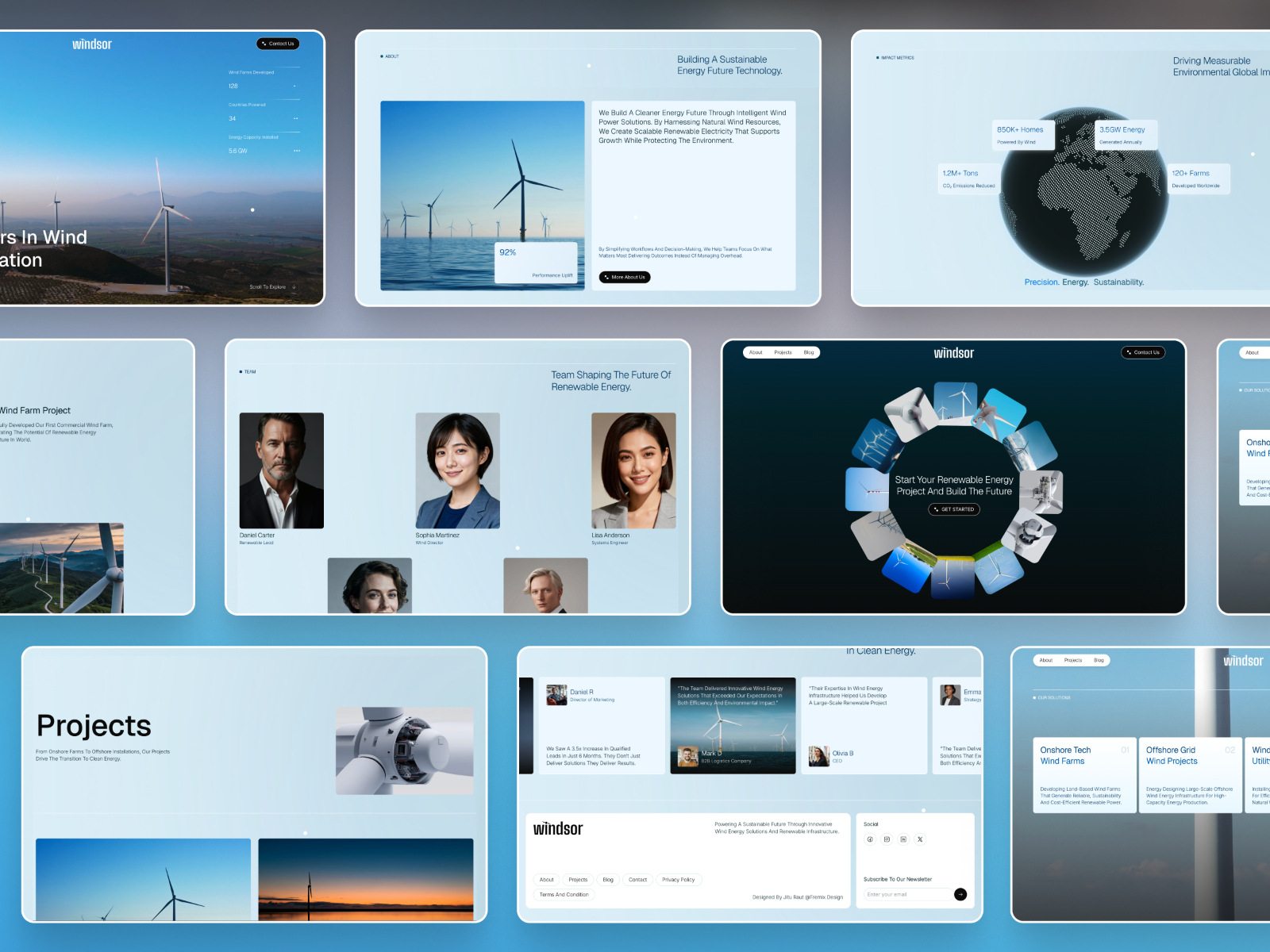 Skincara: Free Health Website Template by Jitu Raut — Free Healthcare Framer Template preview