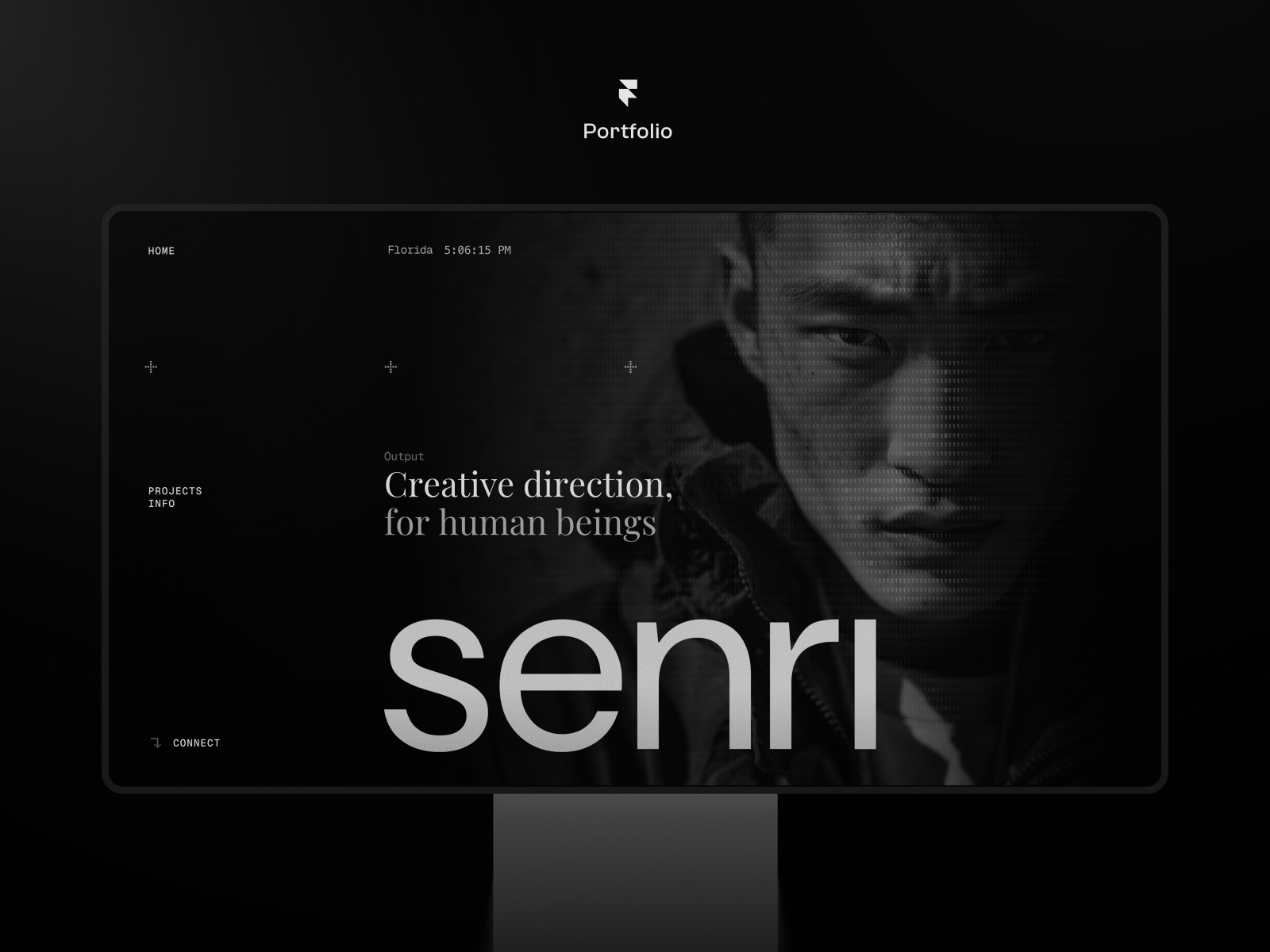 Slick — Free Portfolio Website Template by Divit Yadav — Free Portfolio Template for Framer by Divit Yadav preview